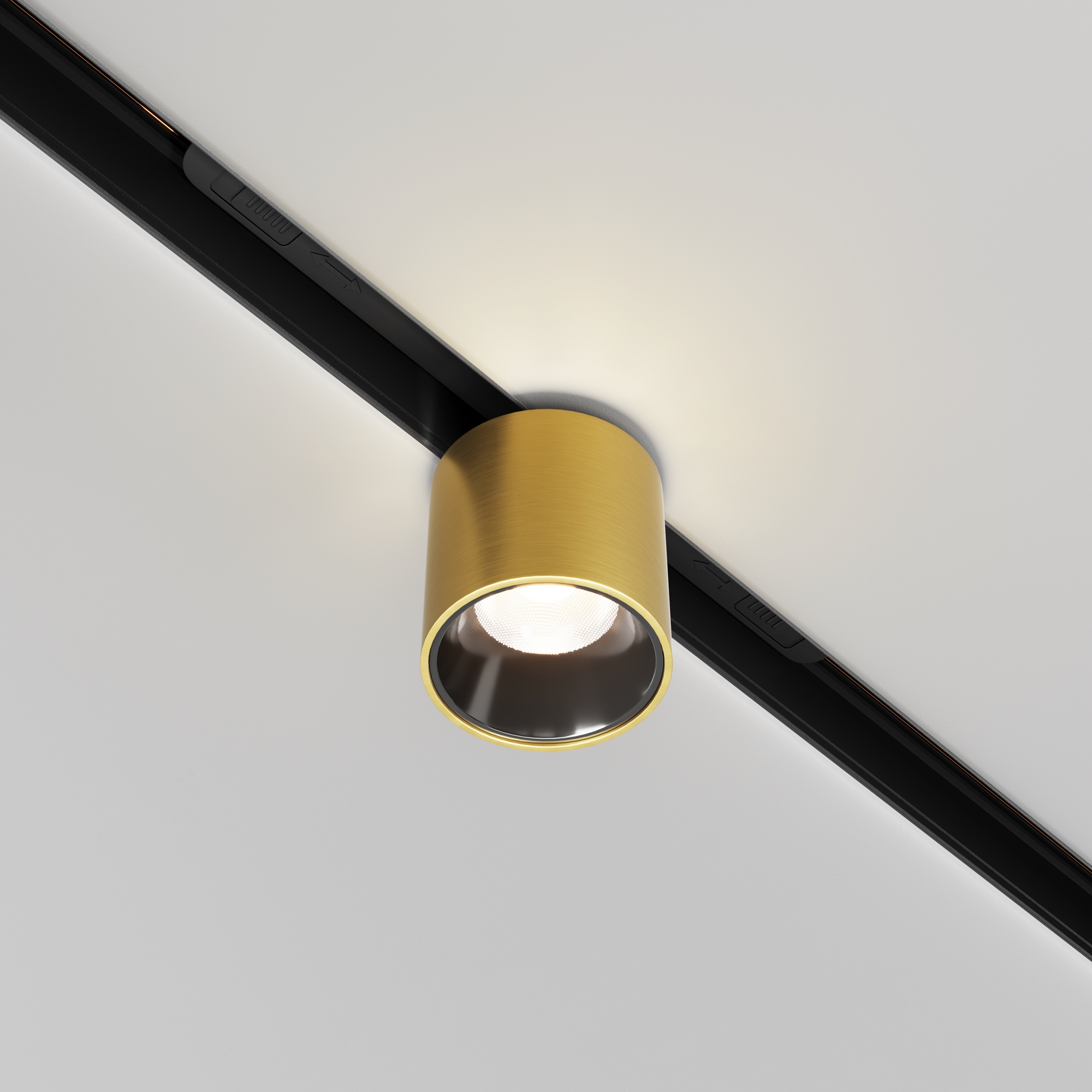Corp de iluminat pe șină Alfa S, Aluminiu Negru, 6W, MAYTONI TR132-2-7W3K-BS [6]