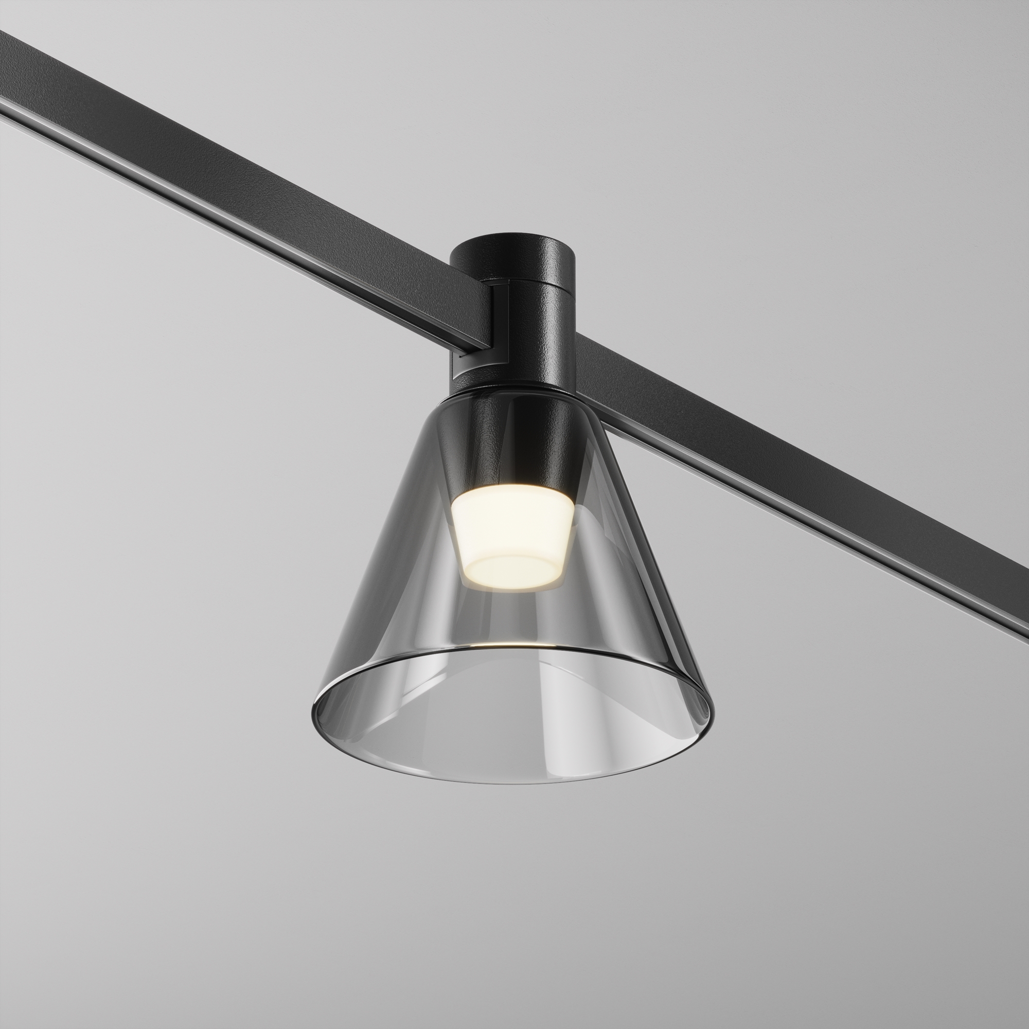 Corp de iluminat pe șină Bianca Negru Aluminiu 3W MAYTONI TR147-1-3W3K-B-DE [7]