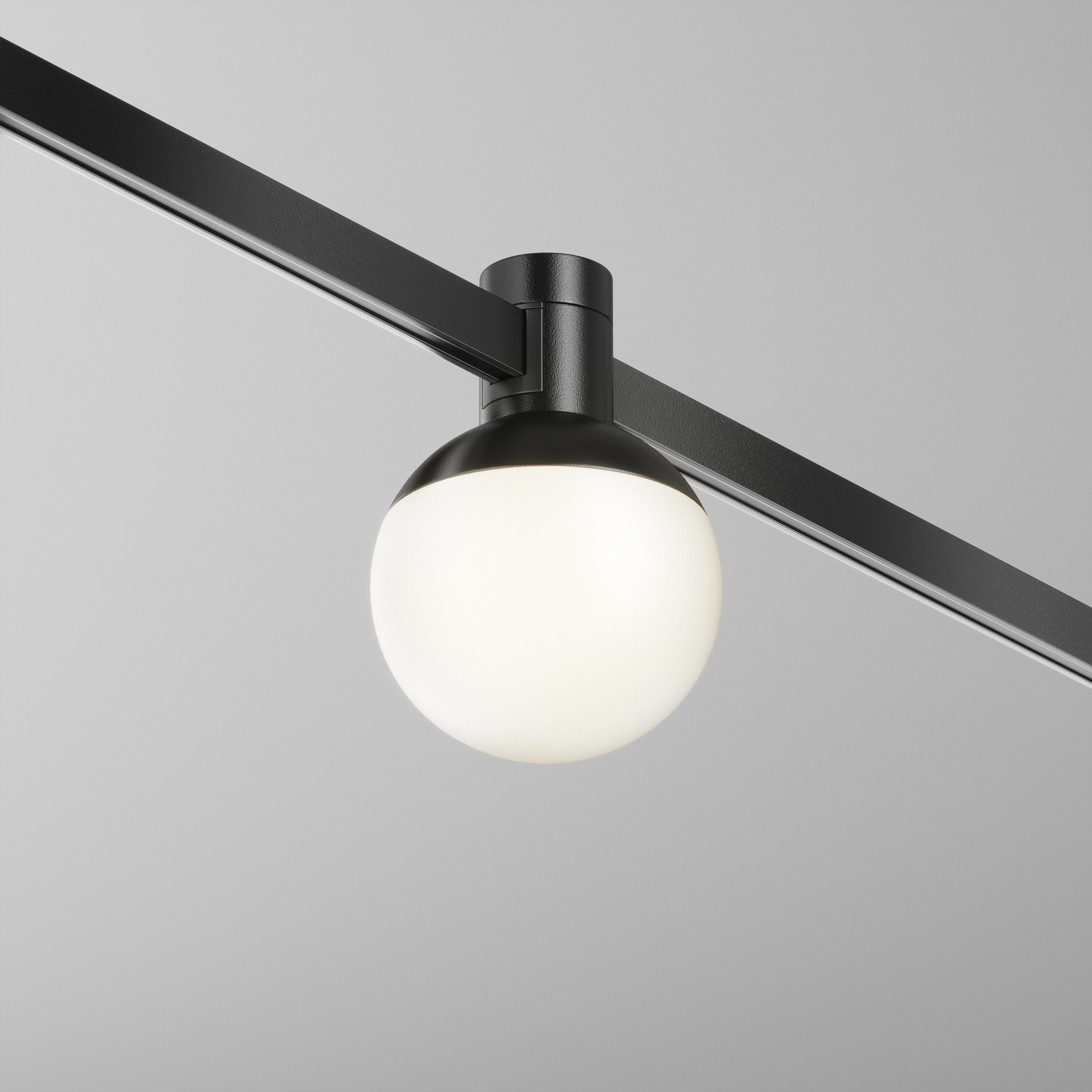 Corp de iluminat pe șină Lună Negru Aluminiu 5W MAYTONI TR149-1-5W3K-B-DE [7]