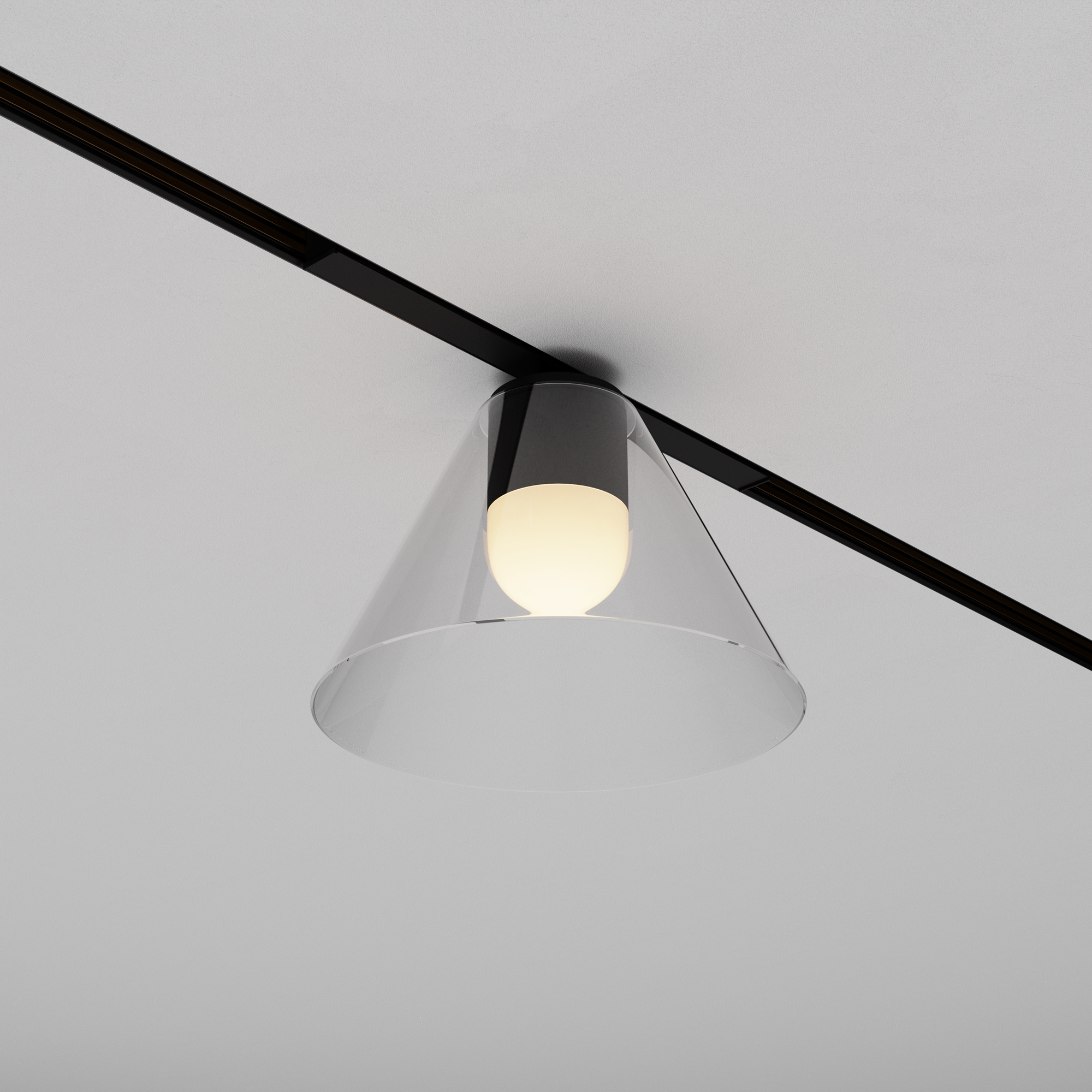 Corp de iluminat pe șină Bianca Negru Aluminiu 5W MAYTONI TR252-5W2.7-6K-B-DE [7]