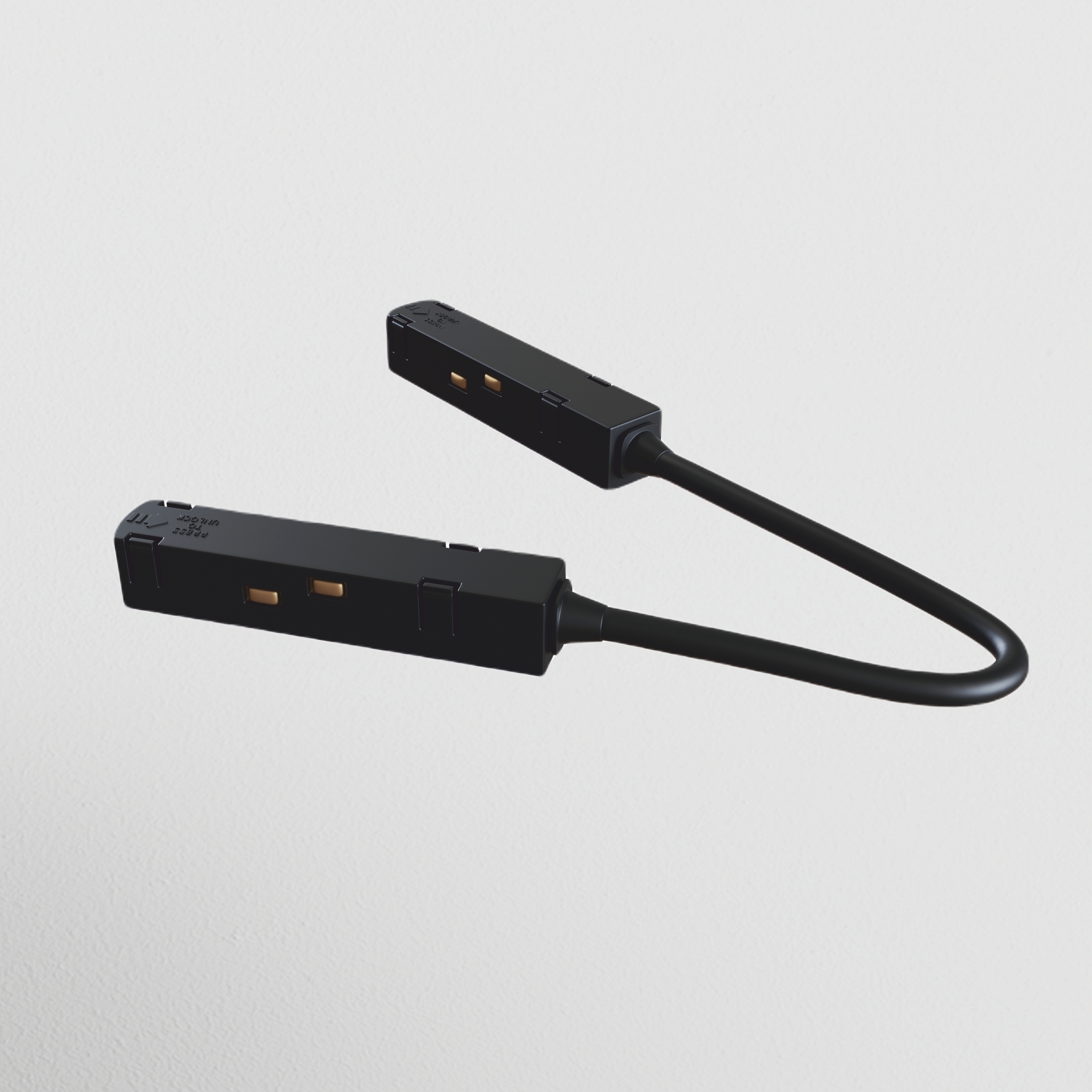 Componente sub tensiune pentru sisteme de iluminat Accesorii pentru șine S35, Plastic Negru, Maytoni TRA004CPC-22B [3]