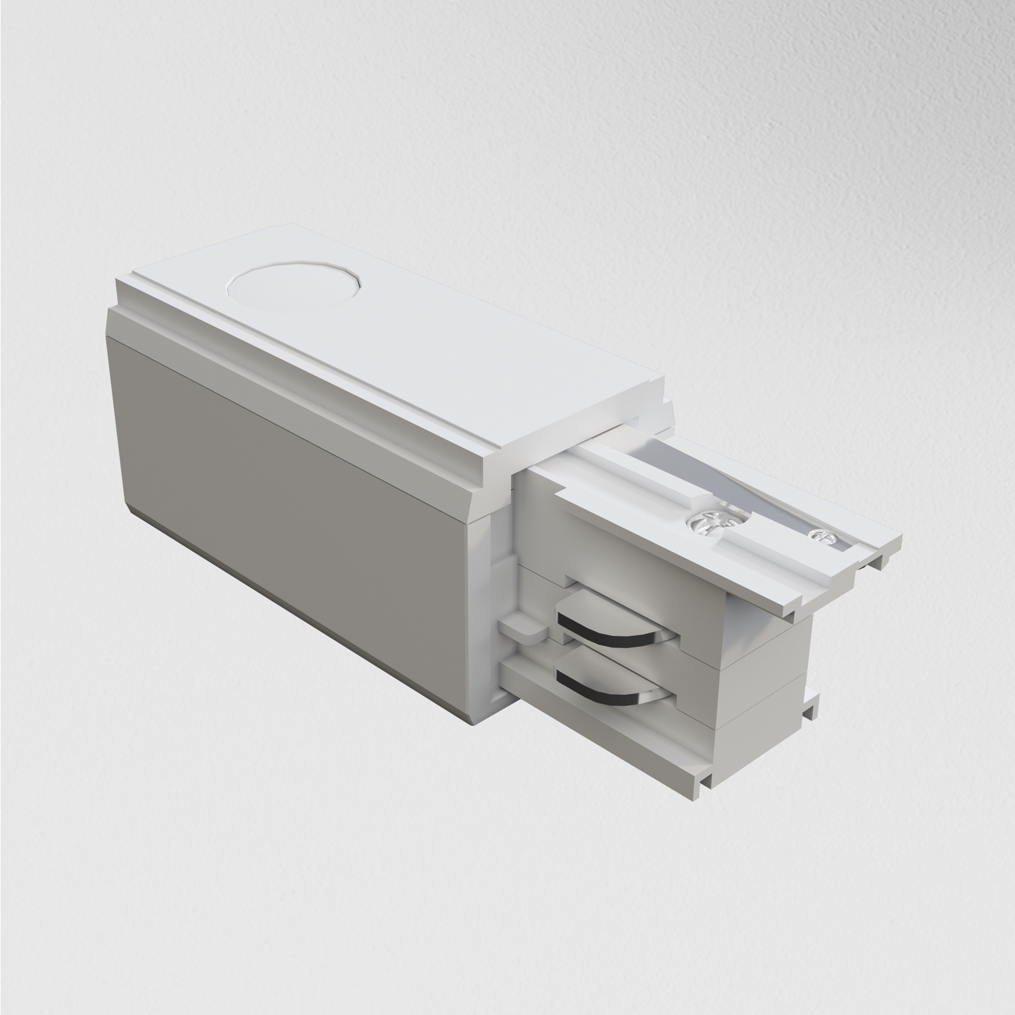Componente sub tensiune pentru sisteme de iluminat Accesorii pentru șine Trinity, Plastic Alb, Maytoni TRA005B-31W-R [3]