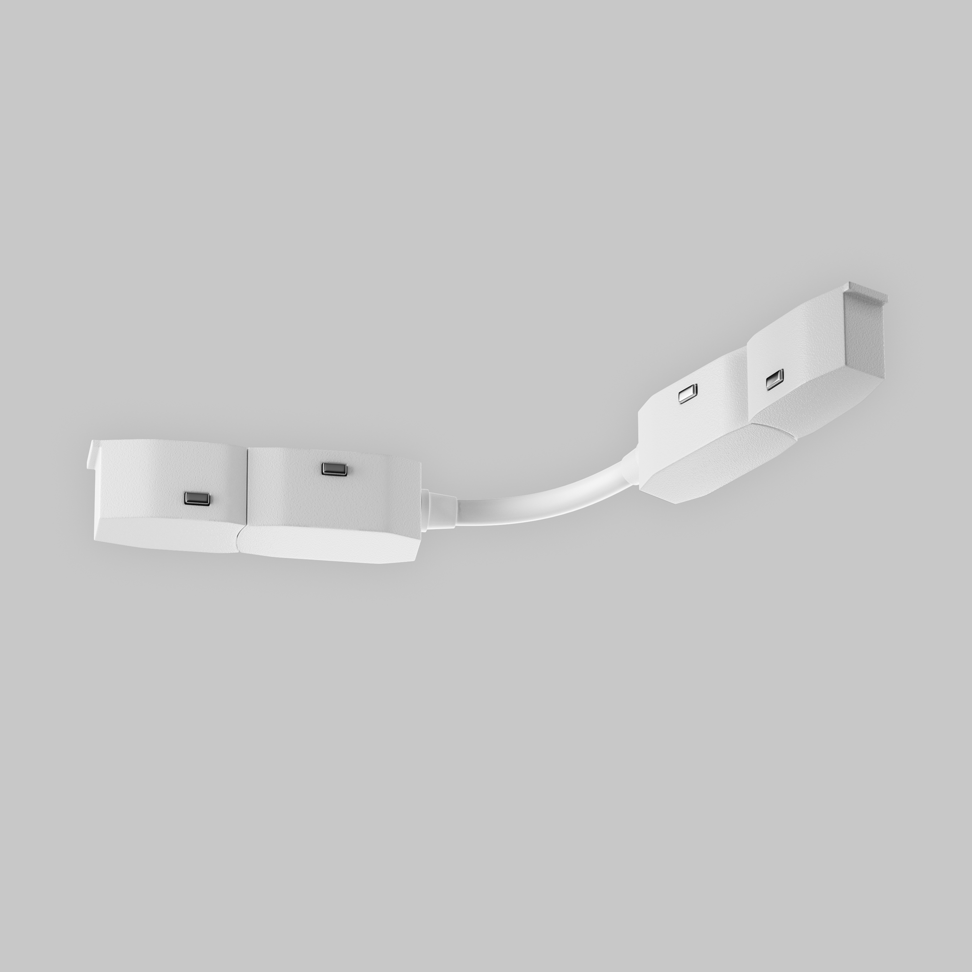 Accesoriu Accesorii pentru șine Exility, Plastic Alb, Maytoni TRA034CS-DE TRA034CS-W-DE [3]