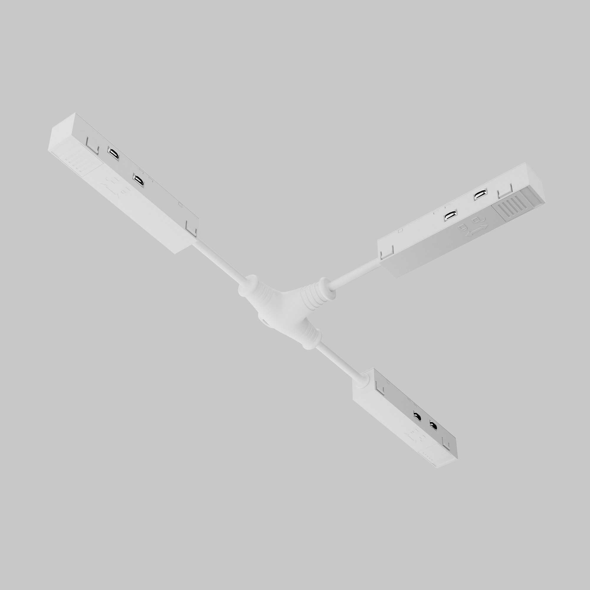 Accesoriu Accesorii pentru șine Exility, Aluminiu Alb, -W, MAYTONI TRA034CWT-42W-DE [3]
