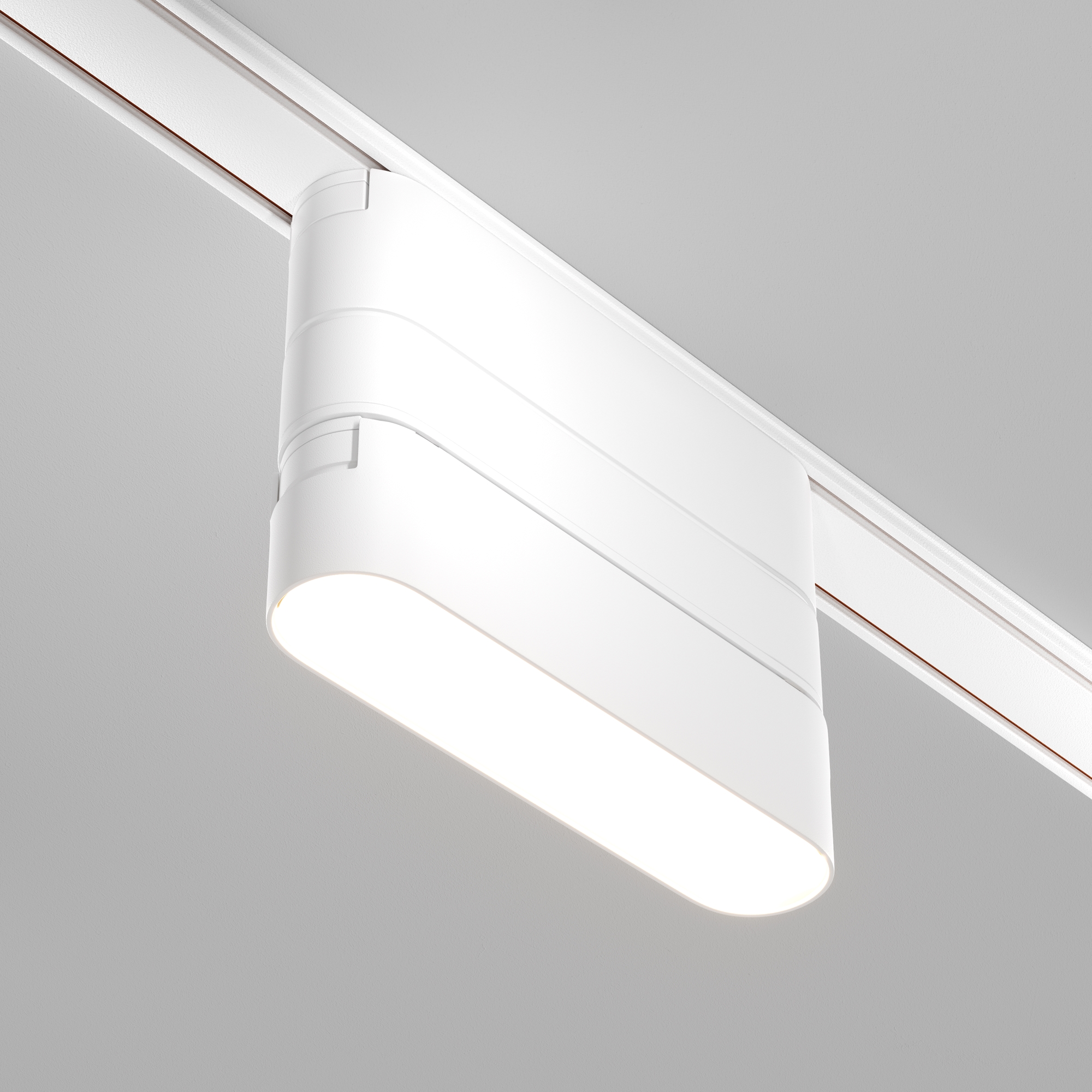 Componente pentru iluminat pe șină Accesorii pentru șine Radity, Plastic Alb, -W, MAYTONI TRA084FC-11SW [3]