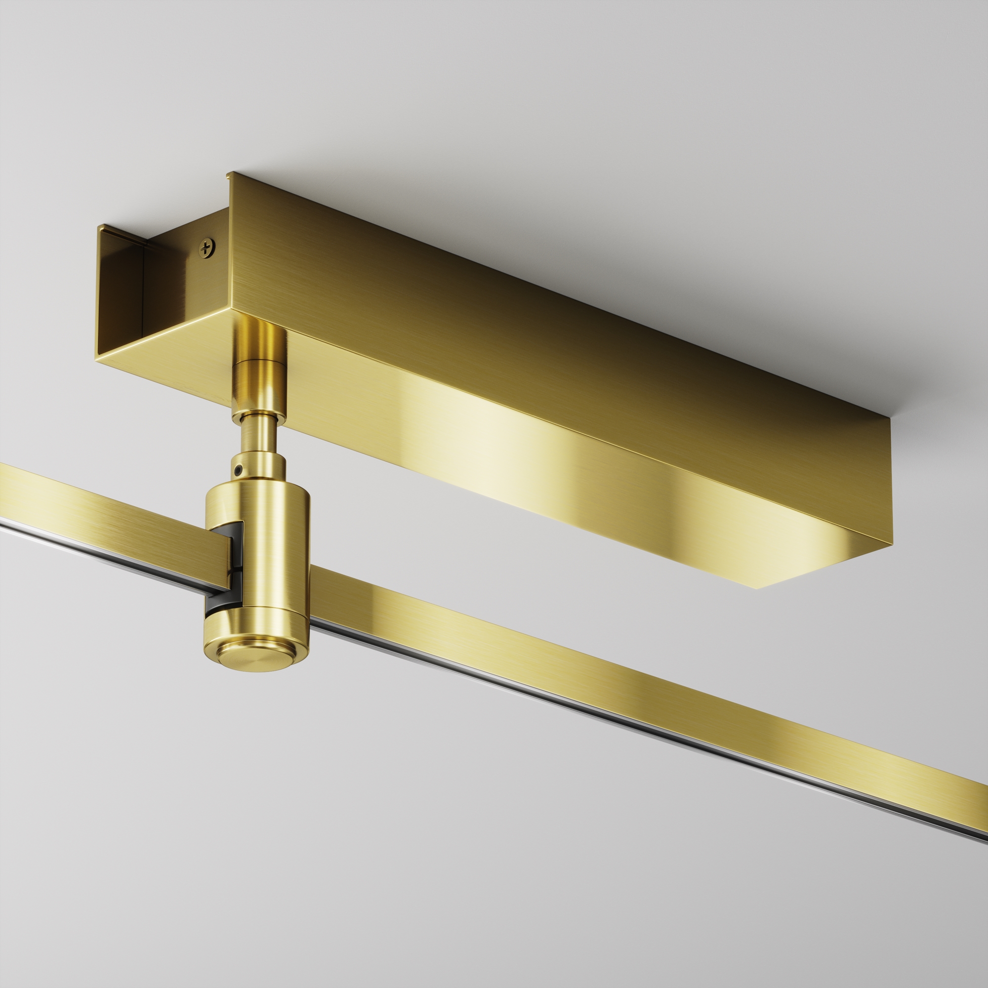 Componente sub tensiune pentru sisteme de iluminat Accesorii pentru șine Flarity, Aluminiu Alamă, Maytoni TRA156C-BB1-BS [2]