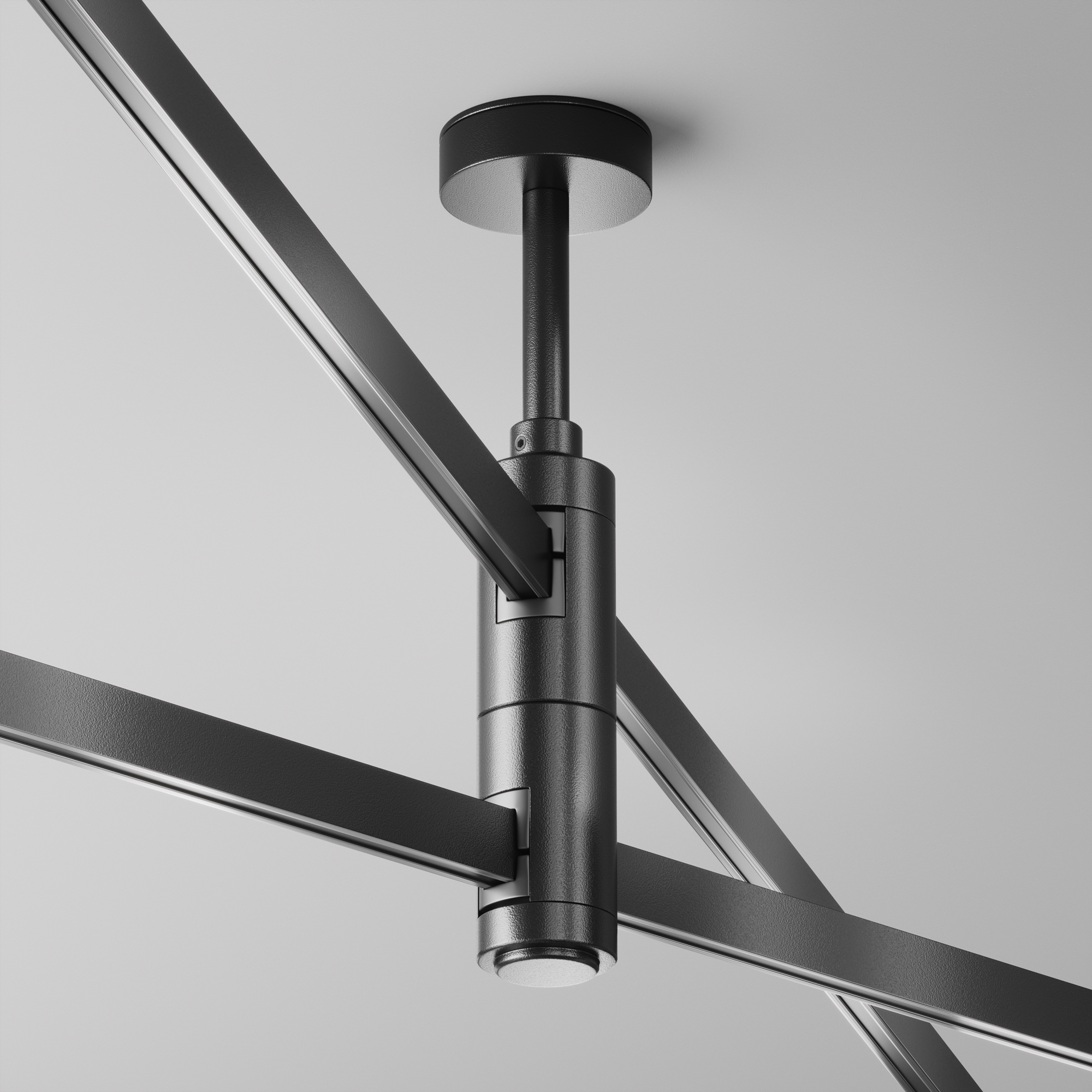 Componente sub tensiune pentru sisteme de iluminat Accesorii pentru șine Flarity Negru Aluminiu -W MAYTONI TRA156C-D1-B [2]