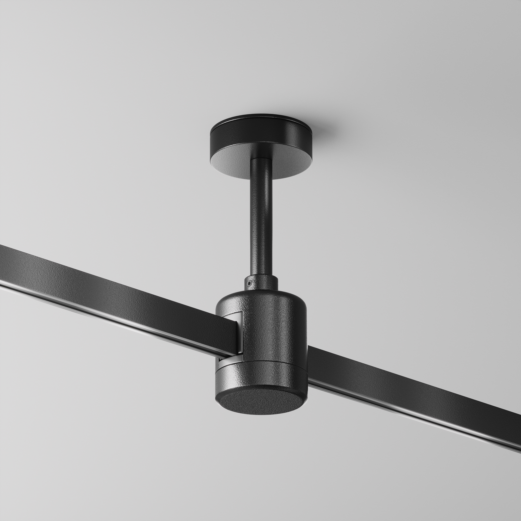 Componente sub tensiune pentru sisteme de iluminat Accesorii pentru șine Flarity Negru Aluminiu -W MAYTONI TRA156C-IPC1-B [2]