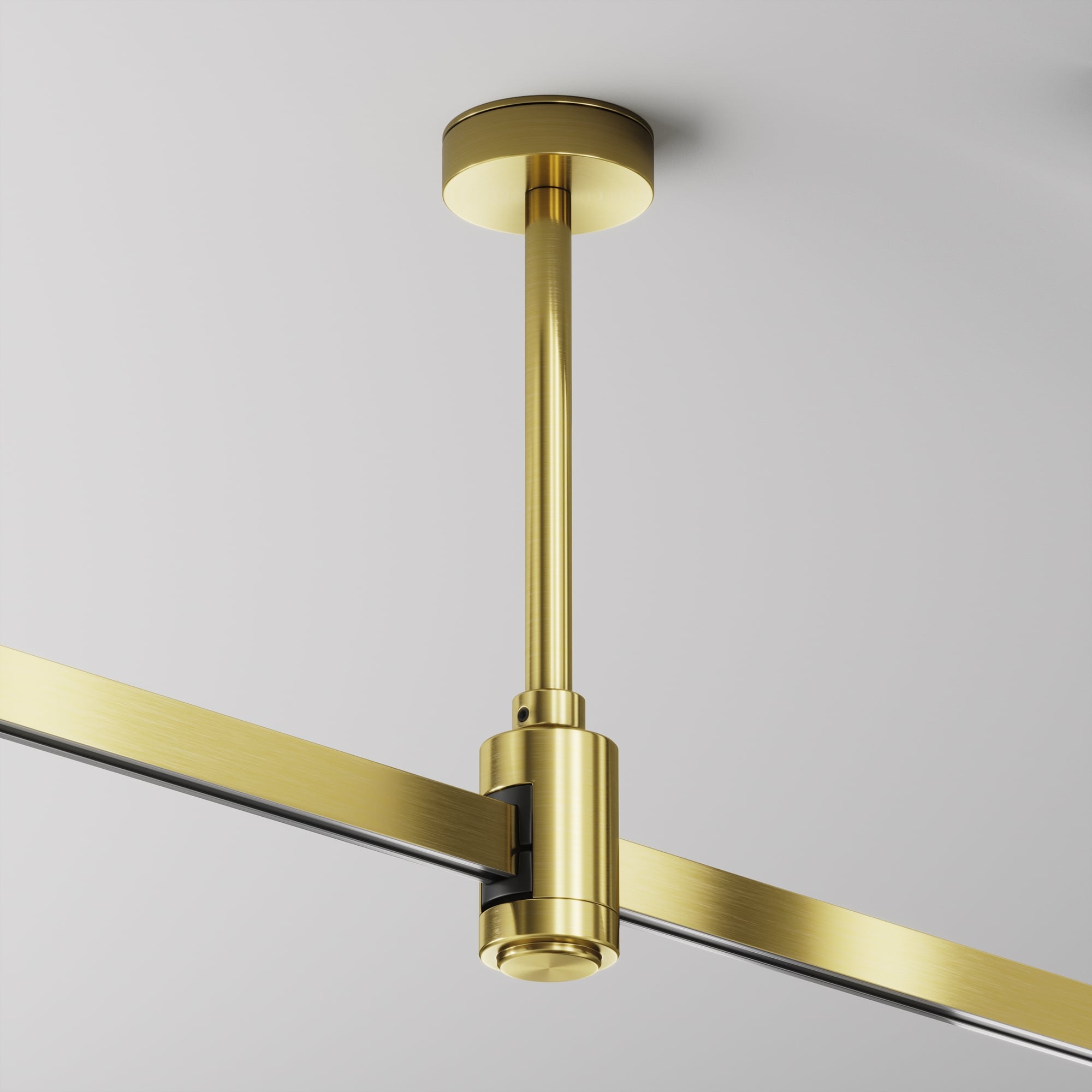 Componente pentru sistem de șină Accesorii pentru șine Flarity, Aluminiu Alamă, Maytoni TRA156C-SL1-BS [2]