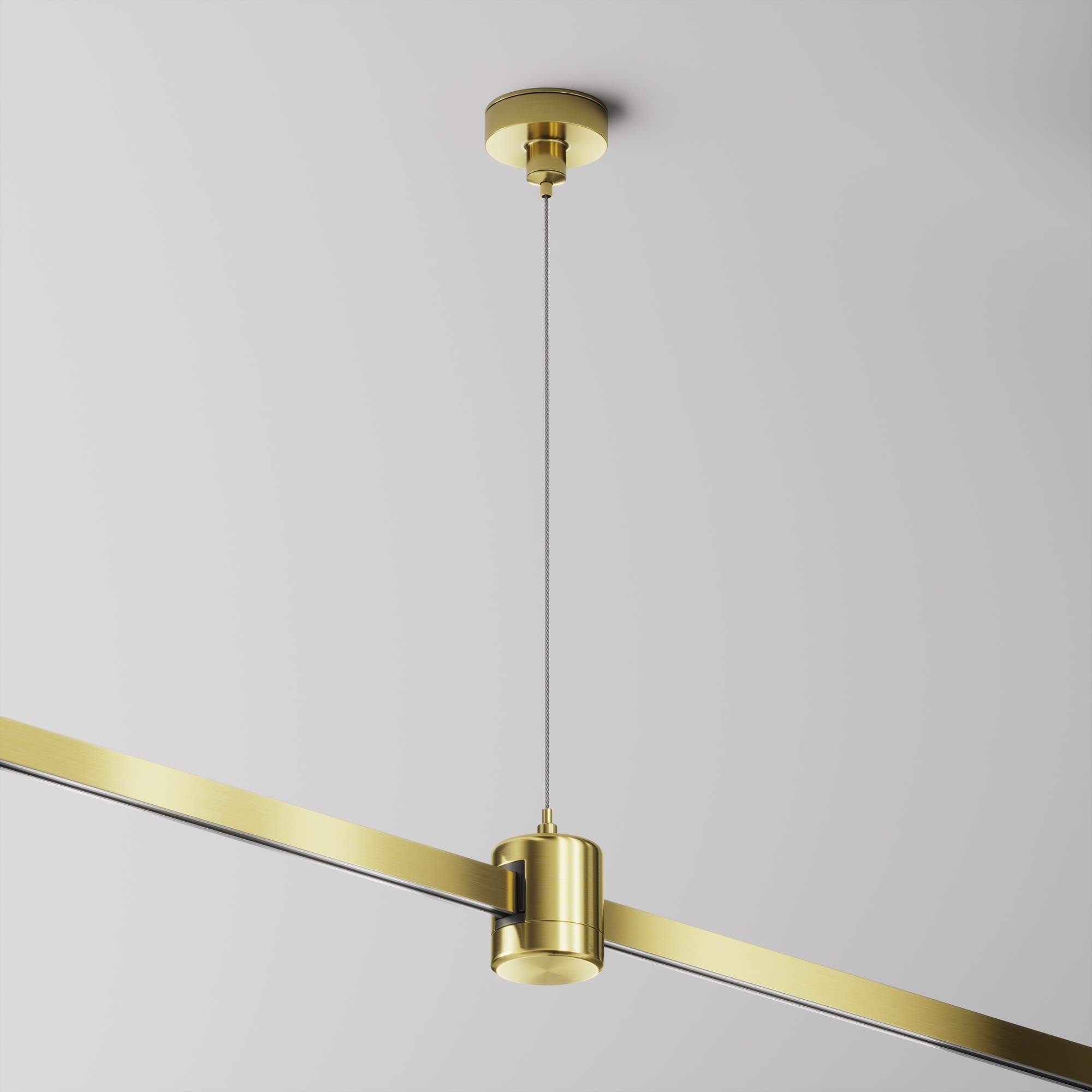 Componente sub tensiune pentru sisteme de iluminat Accesorii pentru șine Flarity, Aluminiu Alamă, -W, MAYTONI TRA157SW-IPC1-BS [2]