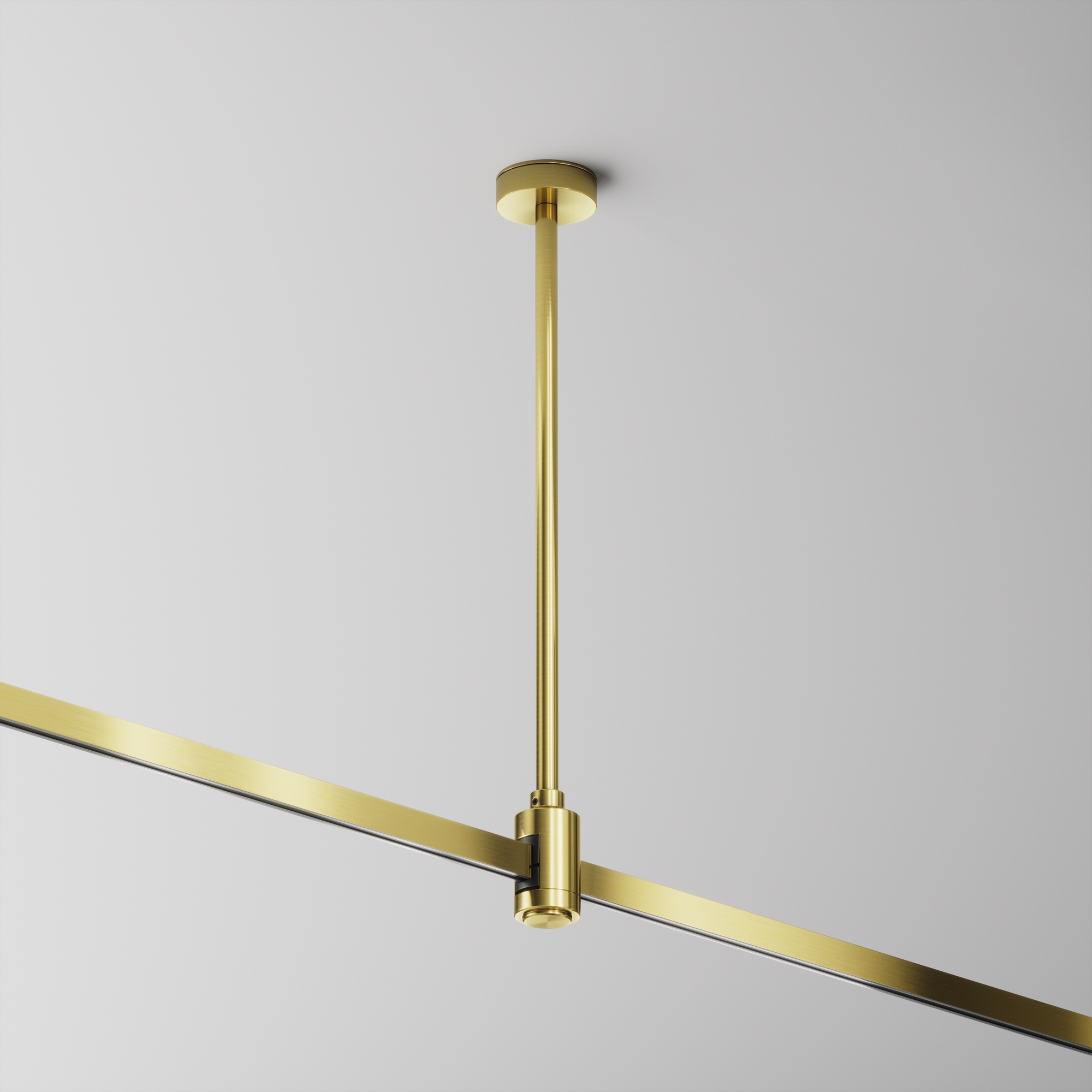 Componente pentru sistem de șină Accesorii pentru șine Flarity, Aluminiu Alamă, Maytoni TRA158C-S1-BS [2]