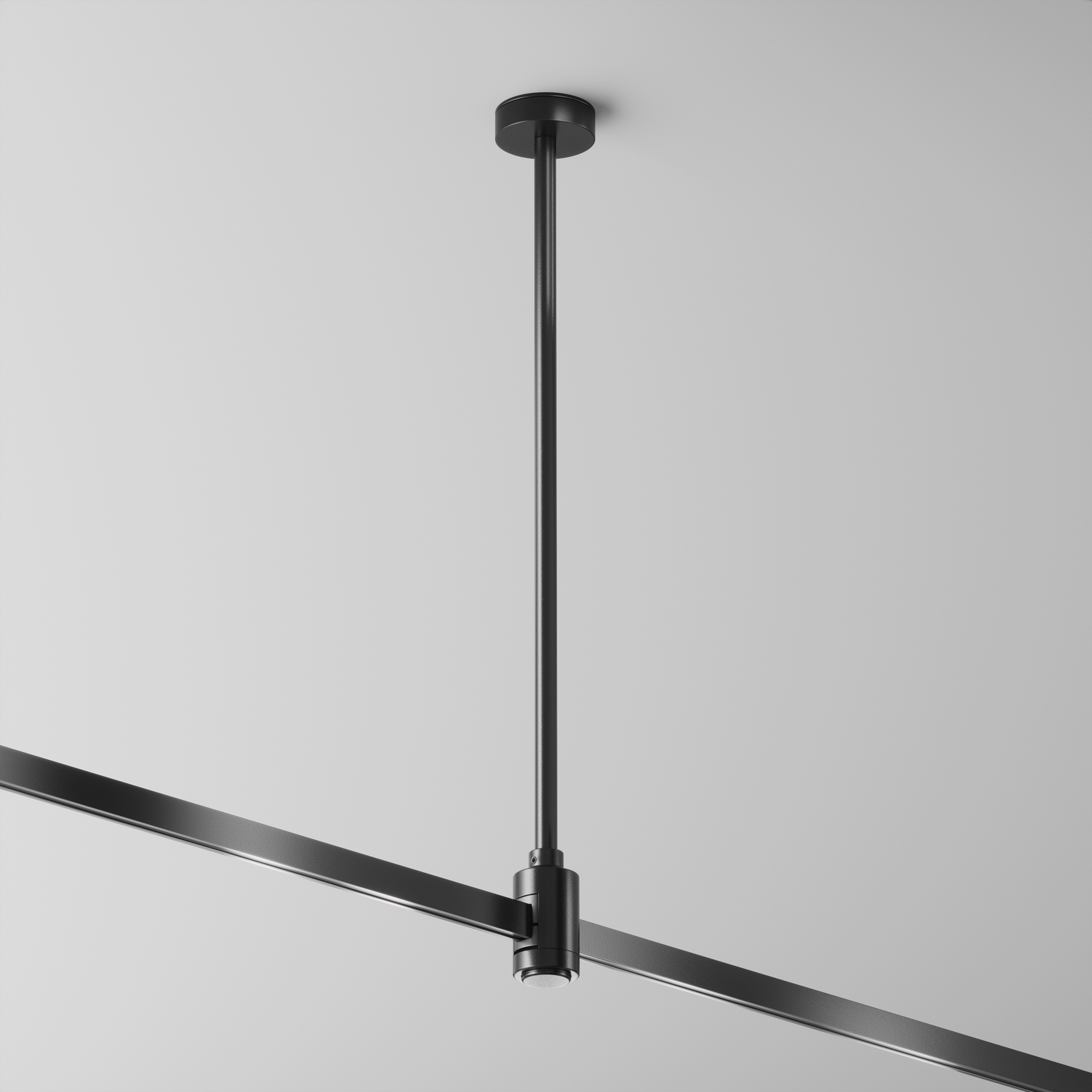 Componente pentru sistem de șină Accesorii pentru șine Flarity Negru Aluminiu -W MAYTONI TRA158C-SL1-B [2]