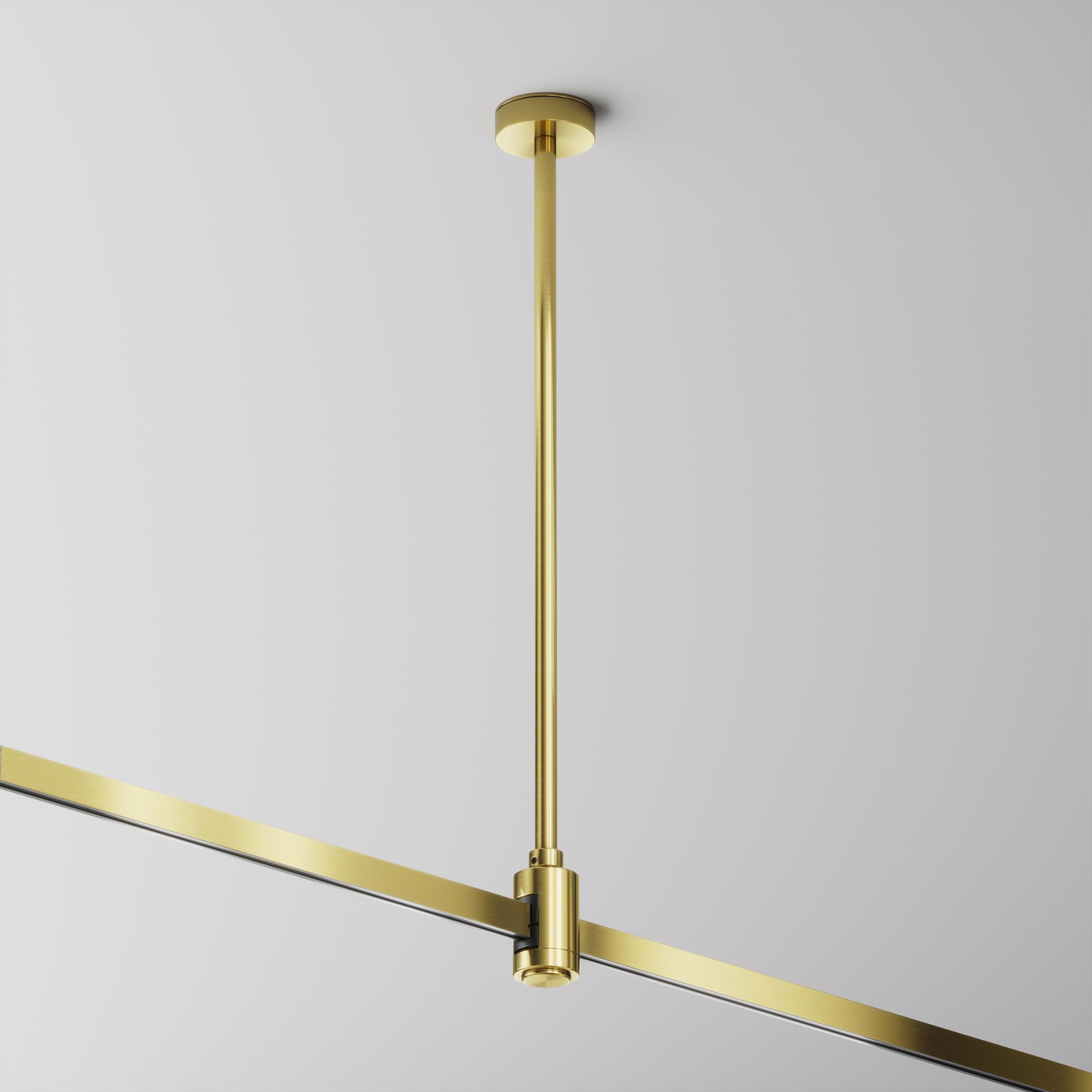 Componente pentru sistem de șină Accesorii pentru șine Flarity, Aluminiu Alamă, -W, MAYTONI TRA158C-SL1-BS [2]