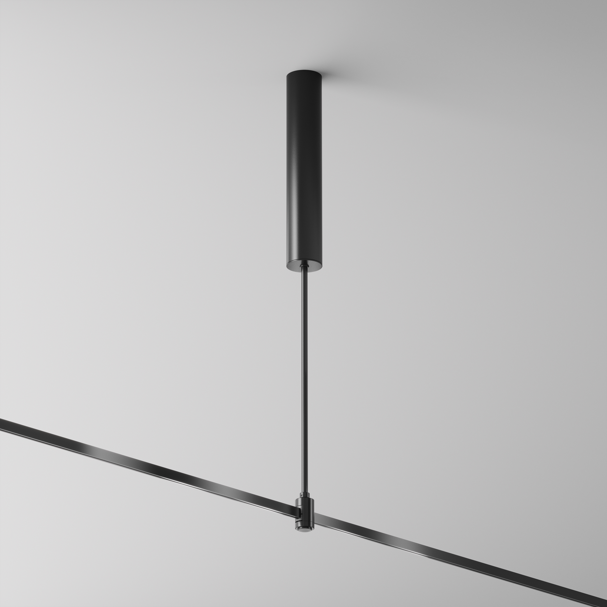 Componente sub tensiune pentru sisteme de iluminat Accesorii pentru șine Flarity Negru Aluminiu -W MAYTONI TRA159C-BB1-B [2]