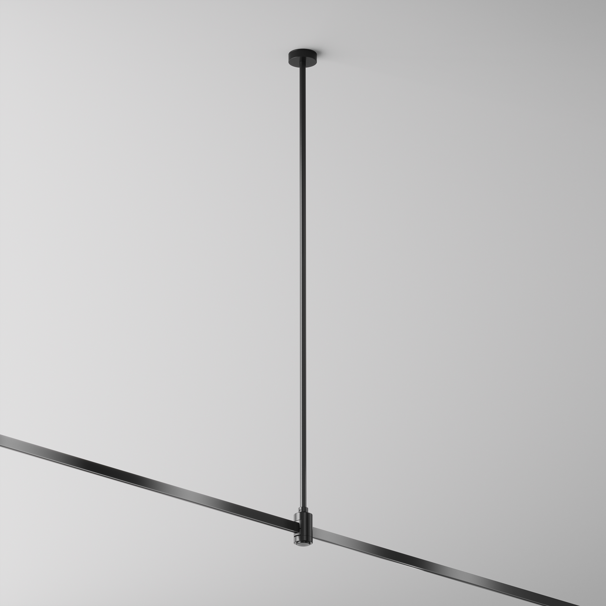 Componente pentru sistem de șină Accesorii pentru șine Flarity Negru Aluminiu -W MAYTONI TRA159C-SL1-B [2]