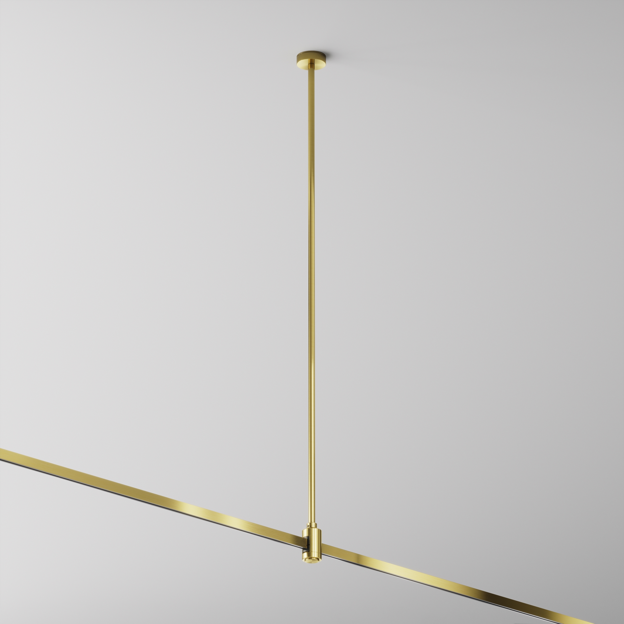 Componente pentru sistem de șină Accesorii pentru șine Flarity, Aluminiu Alamă, Maytoni TRA159C-SL1-BS [2]