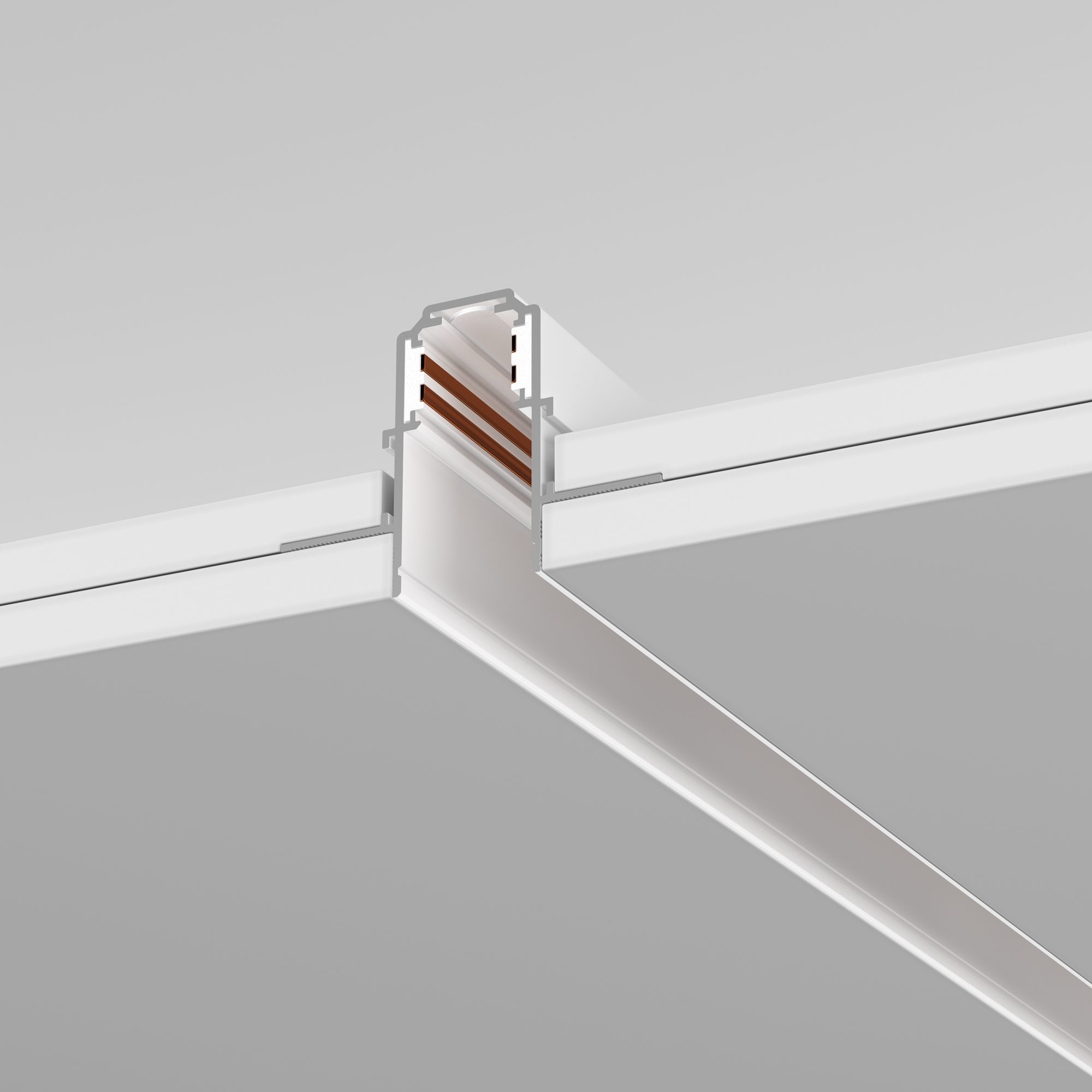 Șină încastrată Sisteme de șine Exility, Aluminiu Alb, Maytoni TRX034-421.12W [3]