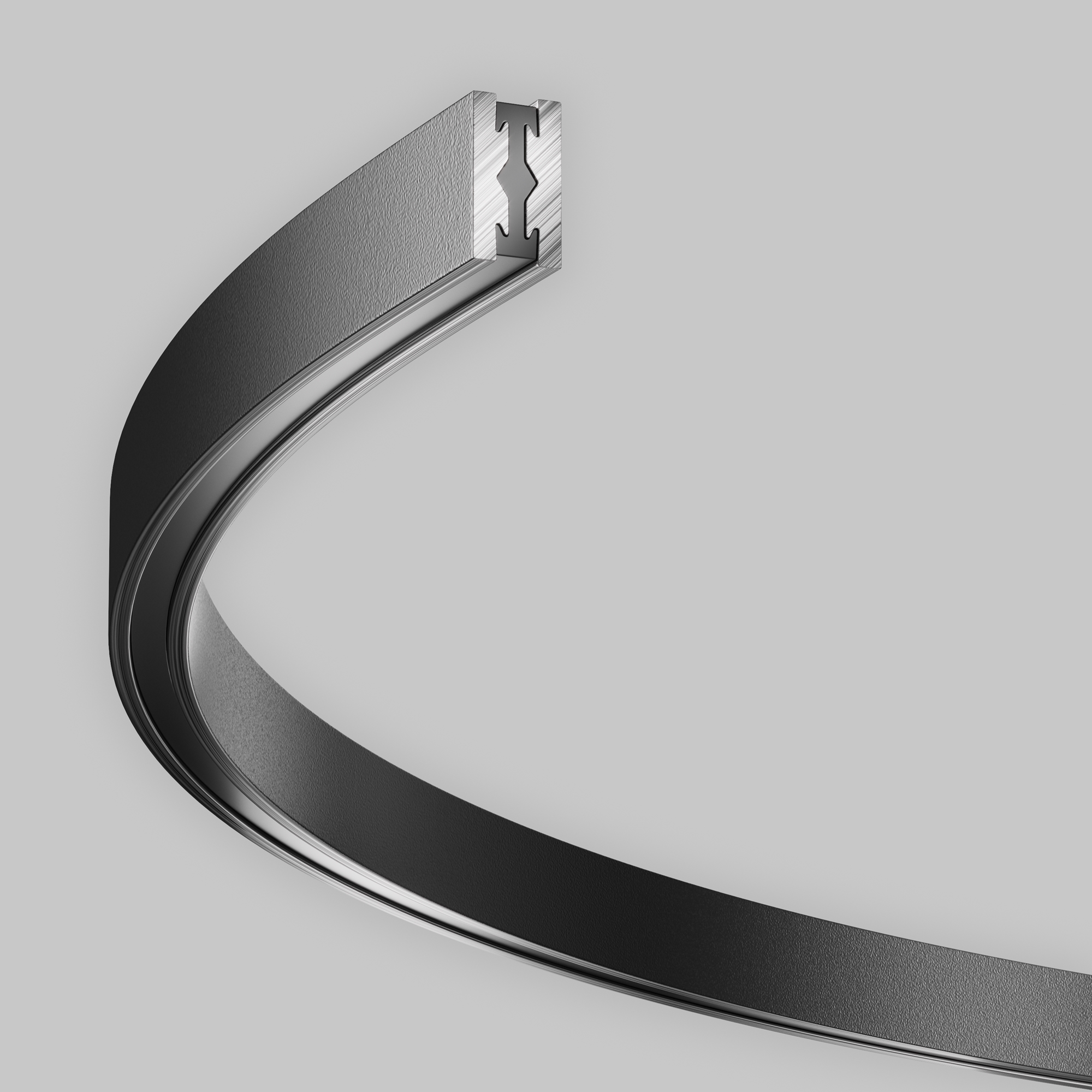 Șină cu montaj pe suprafață/suspendat Sisteme de șine Flarity Negru Aluminiu -W MAYTONI TRX154-SR-D800-B [3]