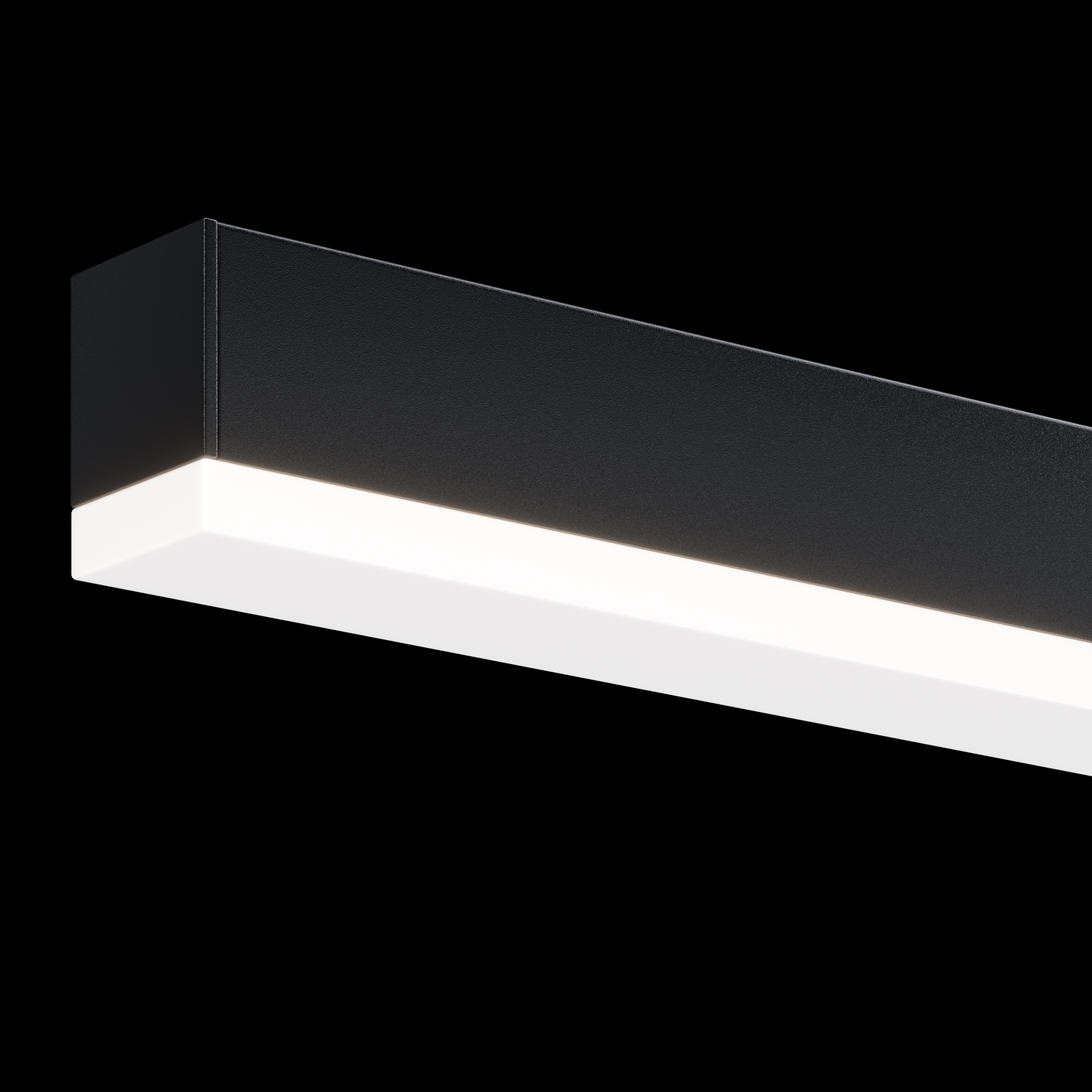 Produse - Iluminat de fundal Fichte, Aluminiu Negru, 14W, MAYTONI MIR012WL-L14B4K