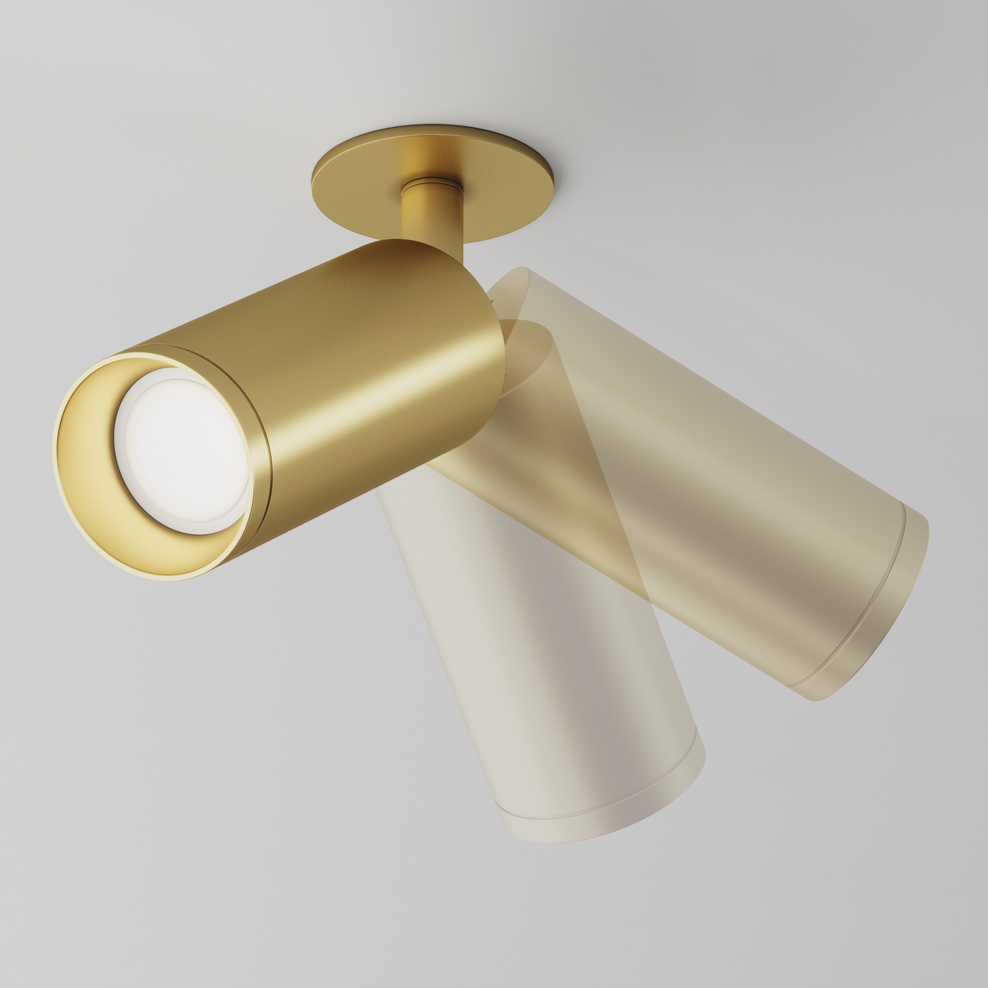 Corp de iluminat încastrat Focus, Aluminiu Auriu mat, 10W, MAYTONI C018CL-01MG [6]