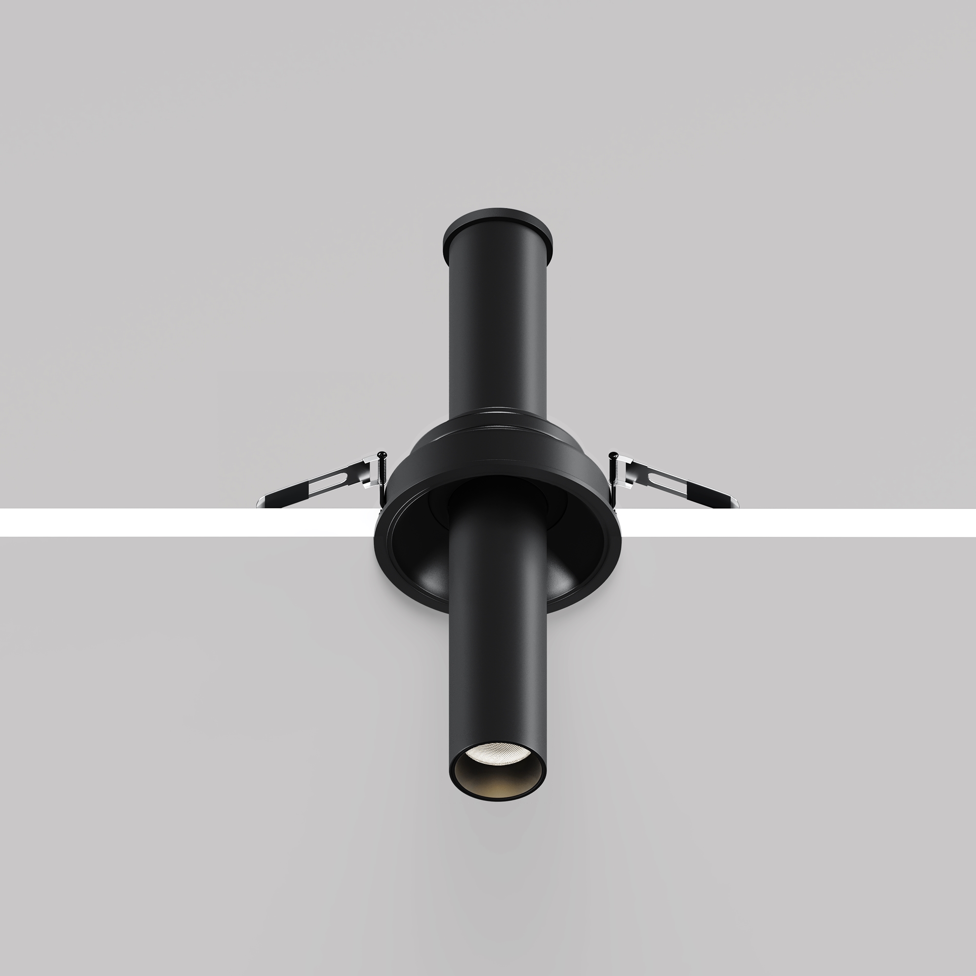 Corp de iluminat încastrat Focus T, Aluminiu Negru, 7W, MAYTONI C140RS-L200-7W3K-B [10]
