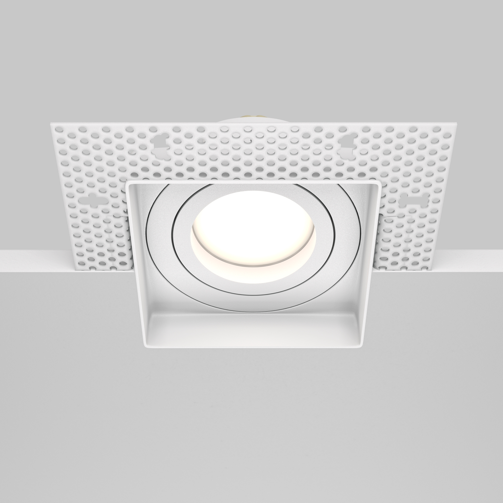 Corp de iluminat încastrat Atom, Aluminiu Alb, 10W, MAYTONI DL003-01-W [8]