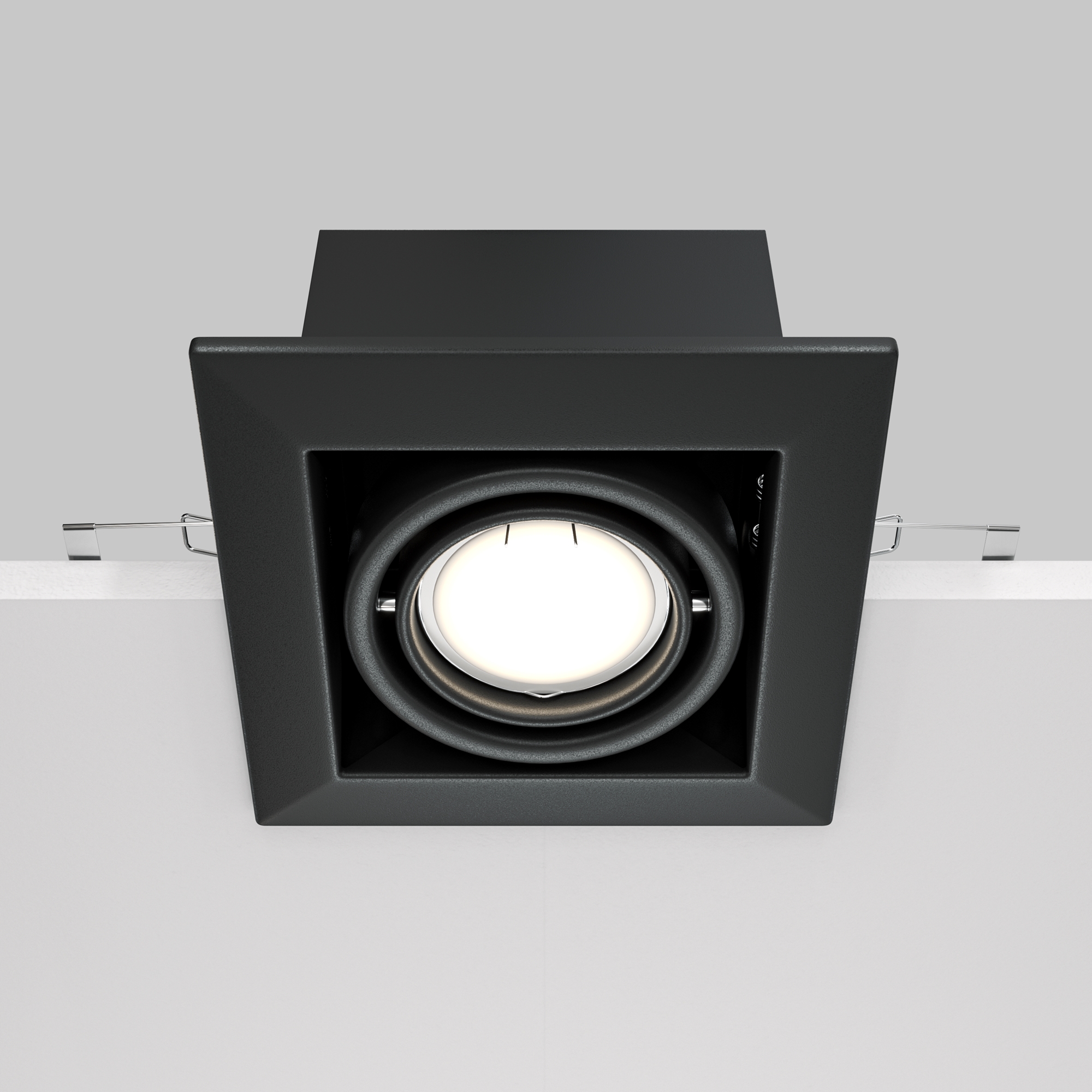 Corp de iluminat încastrat Metal Modern, Metal Negru, 10W, MAYTONI DL008-2-01-B [8]