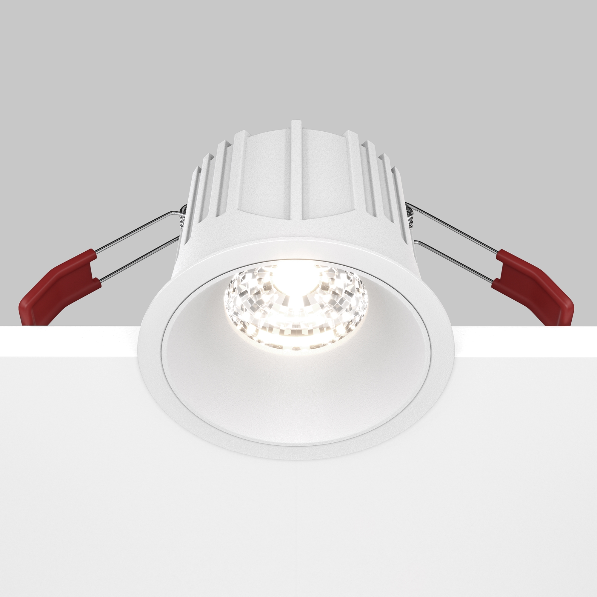 Corp de iluminat încastrat Alfa LED, Aluminiu și plastic Alb, 15W, MAYTONI DL043-01-15W4K-D-RD-W [8]