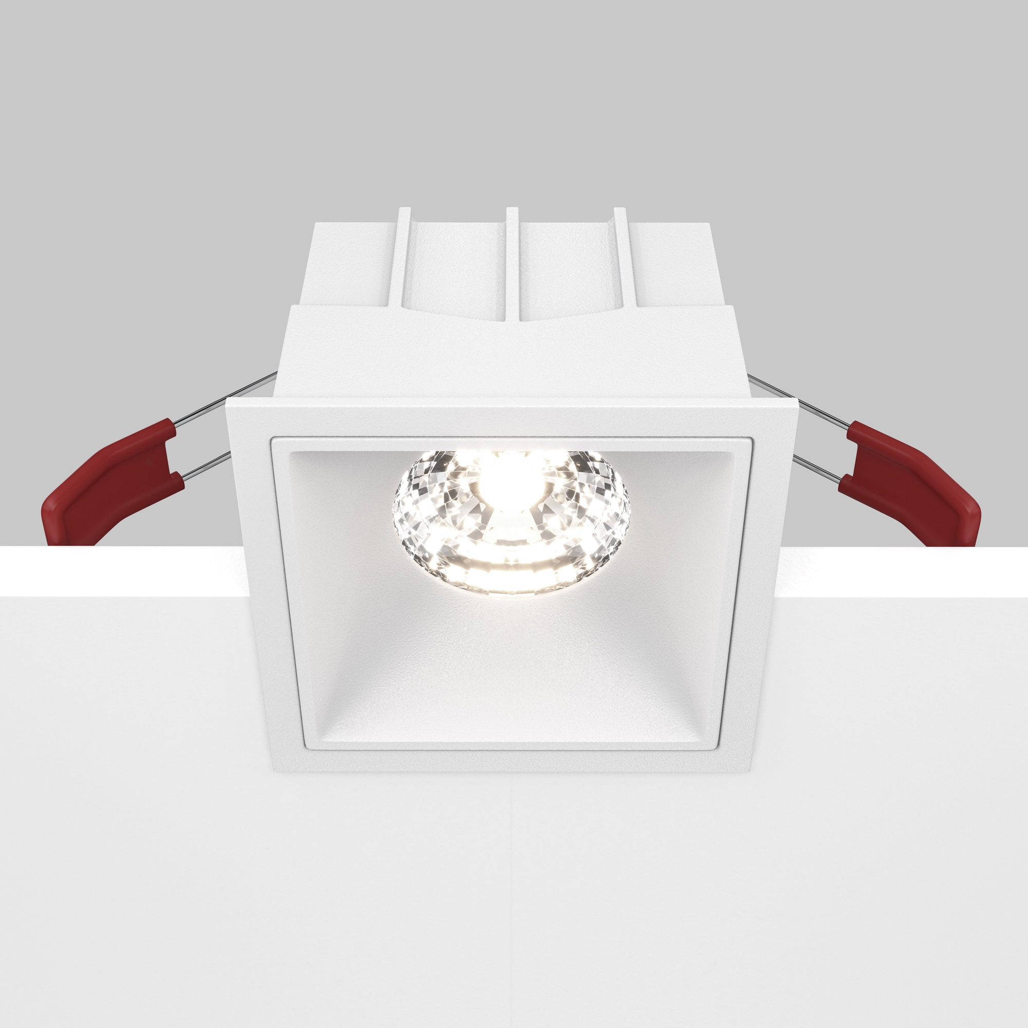 Corp de iluminat încastrat Alfa LED, Aluminiu și plastic Alb, 15W, MAYTONI DL043-01-15W4K-D-SQ-W [8]