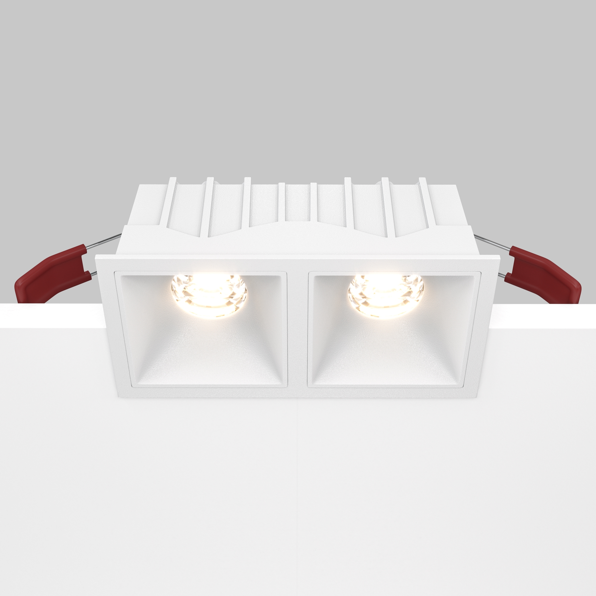 Corp de iluminat încastrat Alfa LED, Aluminiu și plastic Alb, 20W, MAYTONI DL043-02-10W3K-D-SQ-W [8]