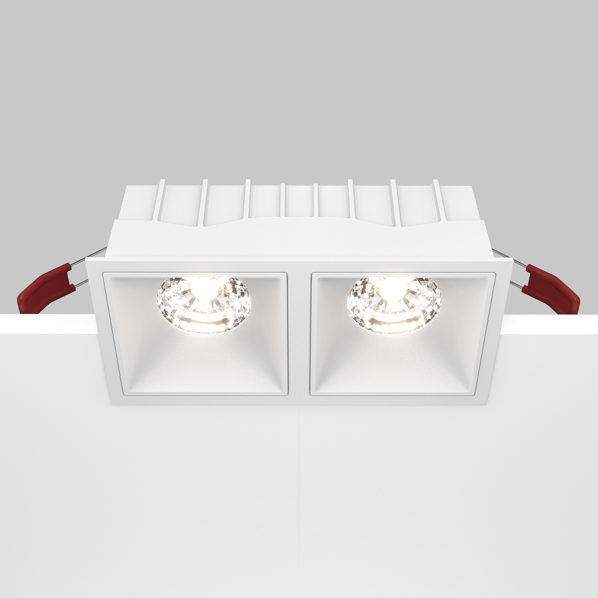 Corp de iluminat încastrat Alfa LED, Aluminiu și plastic Alb, 30W, MAYTONI DL043-02-15W4K-SQ-W [8]