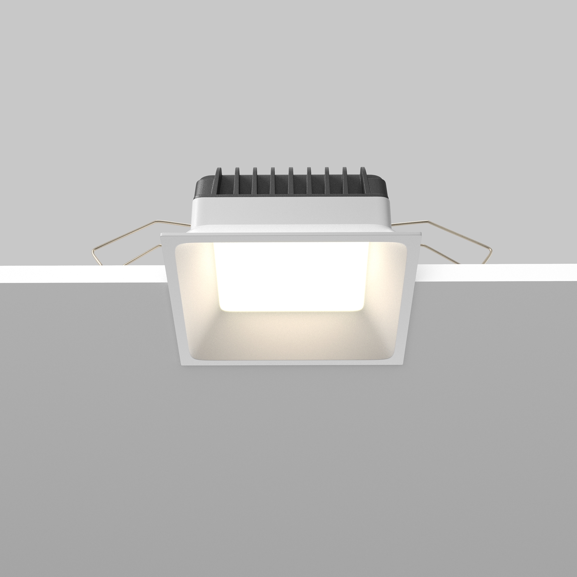 Corp de iluminat încastrat OKNO, Aluminiu și plastic Alb, 12W, MAYTONI DL056-12W3-4-6K-W [8]