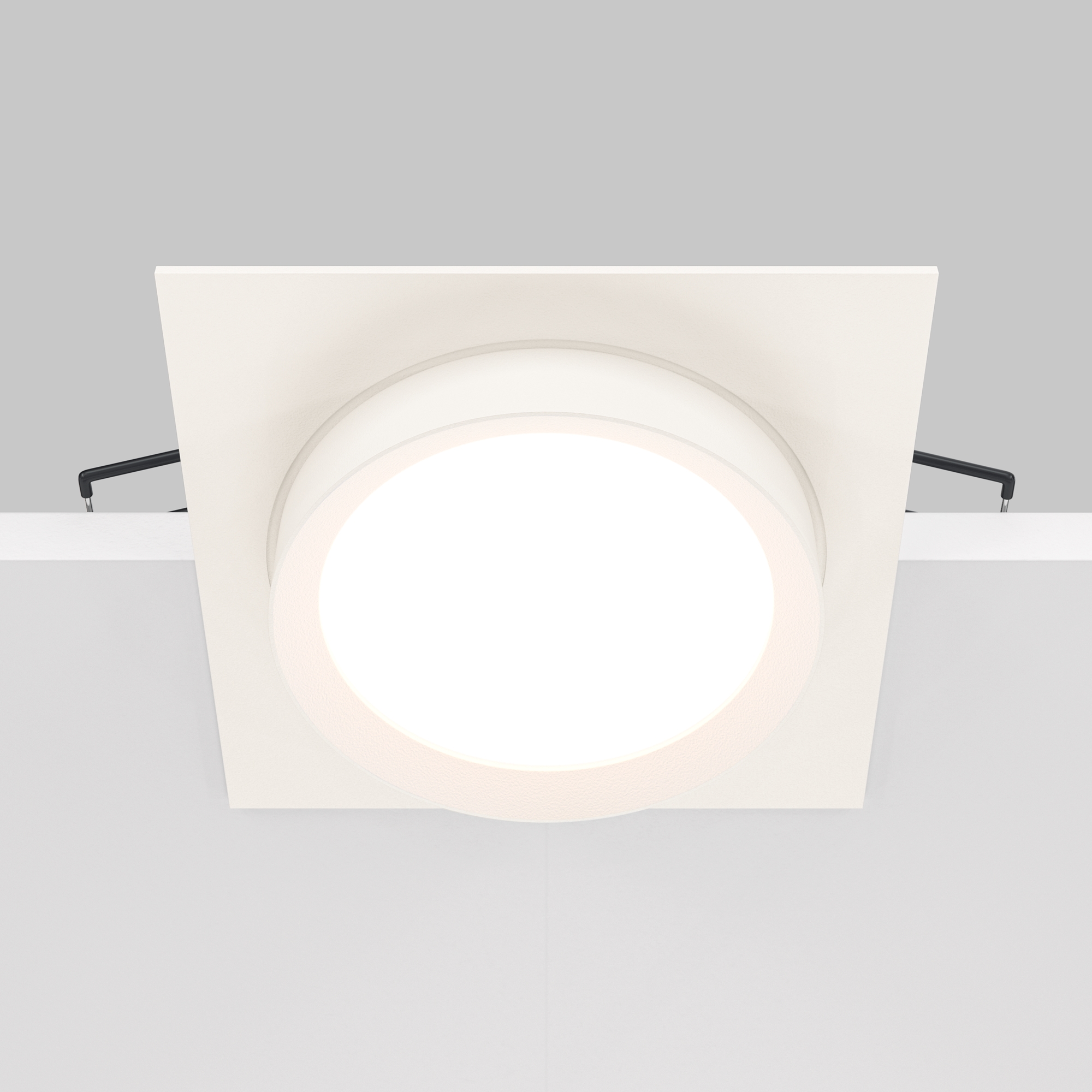 Corp de iluminat încastrat HOOP, Aluminiu și plastic Alb, 12W, MAYTONI DL086-GX53-SQ-W [8]