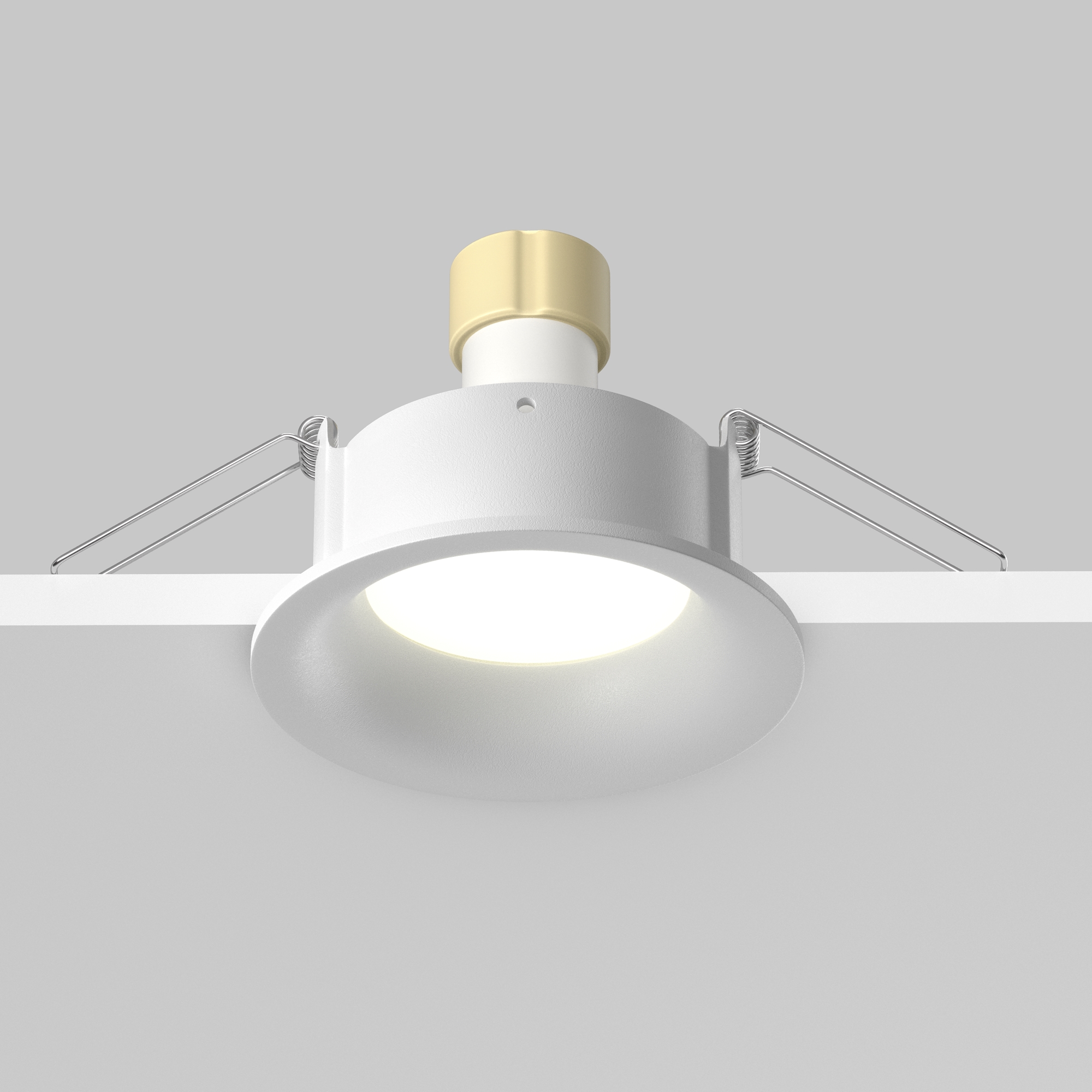 Corp de iluminat încastrat Slim, Aluminiu Alb, 10W, MAYTONI DL088-GU10-RD-W [8]