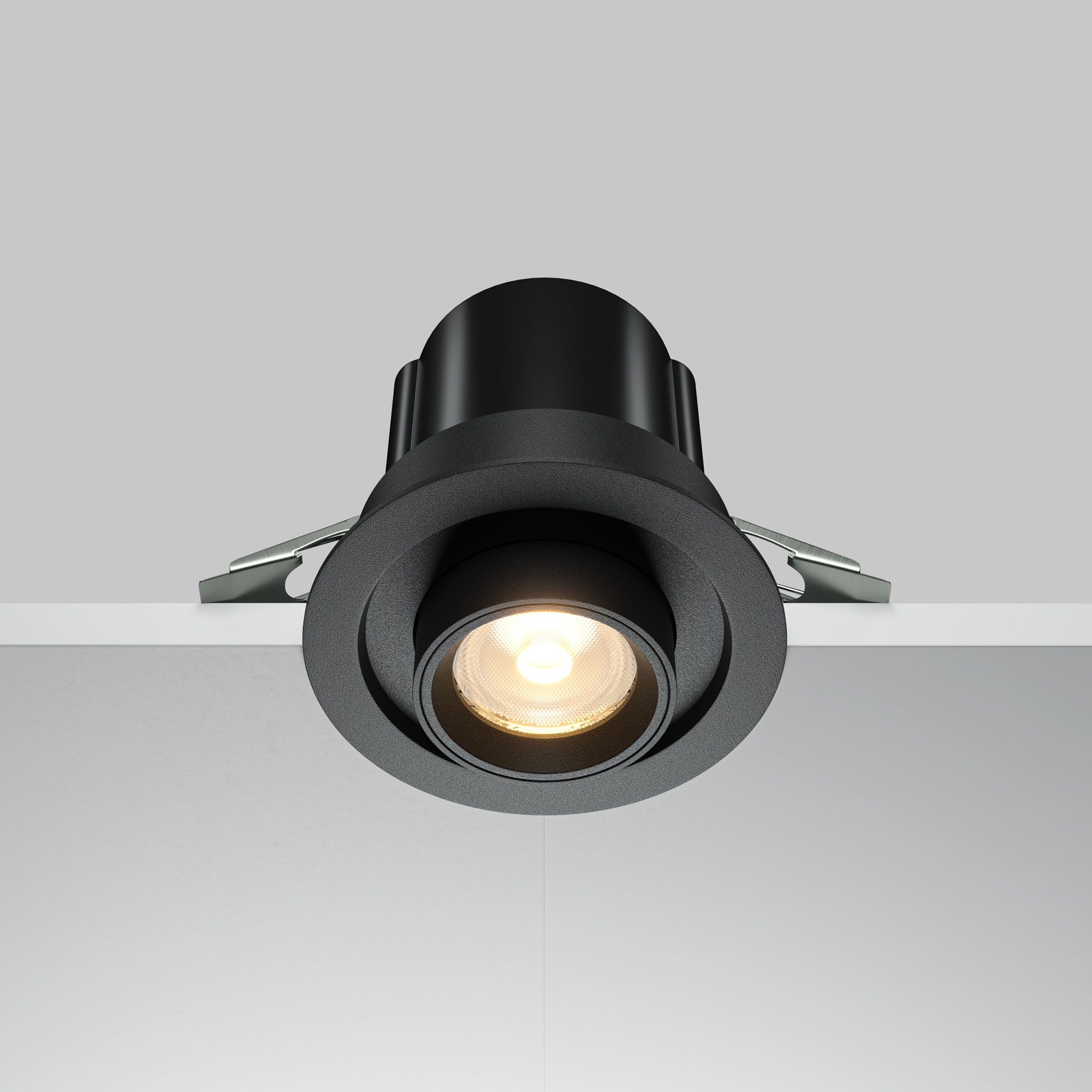 Corp de iluminat încastrat HIDDEN, Aluminiu și plastic Negru, 10W, MAYTONI DL095-01-10W3K-B [11]