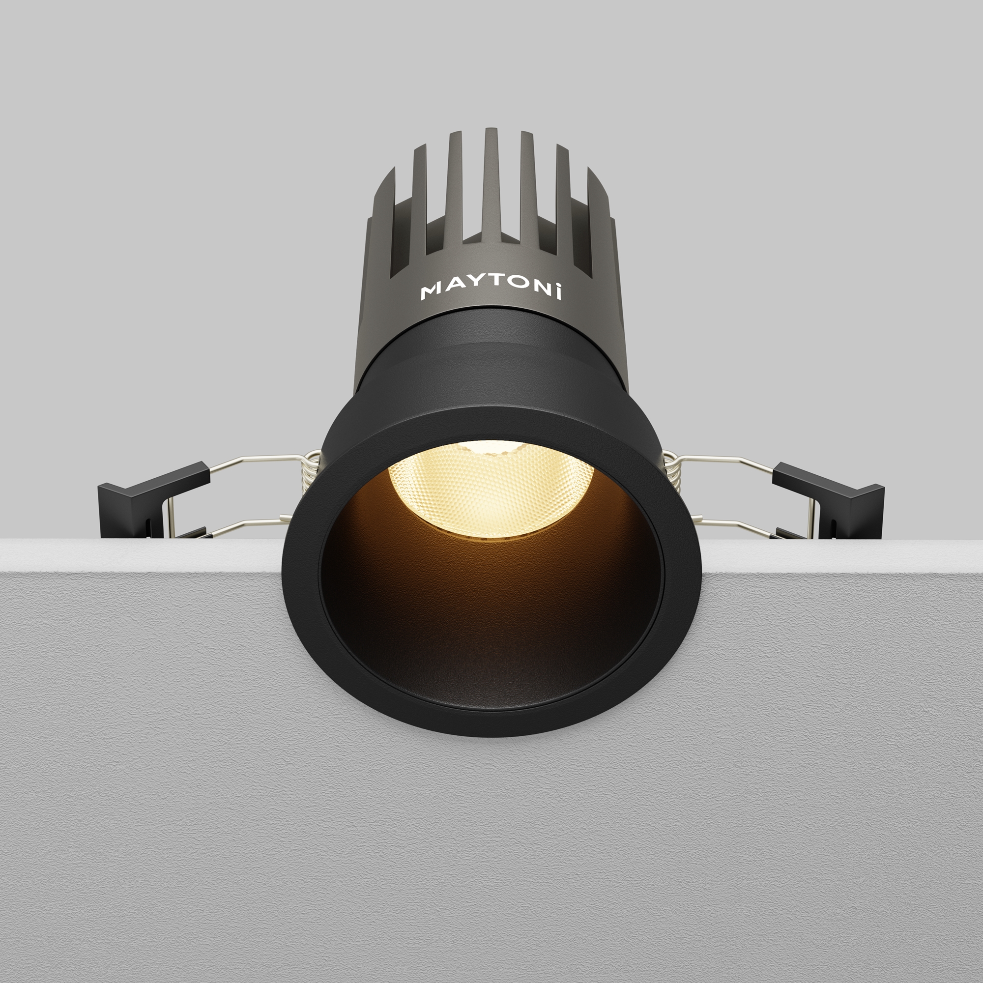 Corp de iluminat încastrat Dip Negru Aluminiu 15W MAYTONI DL118-15W-2.7K-B [8]