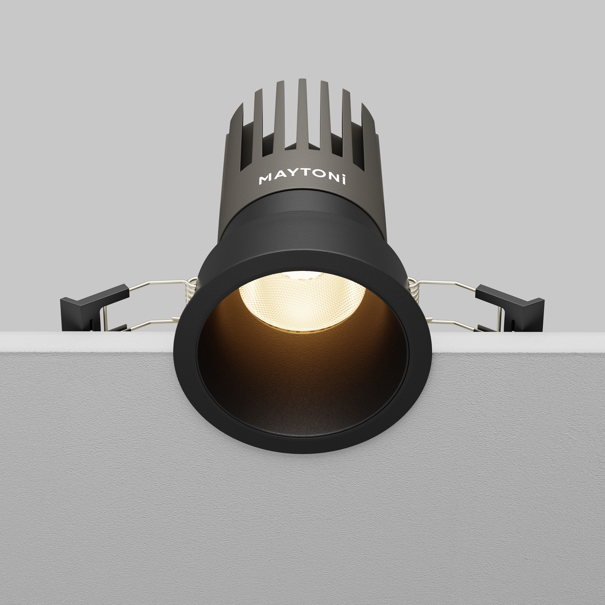 Corp de iluminat încastrat Dip Negru Aluminiu 15W MAYTONI DL118-15W-3K-B [8]