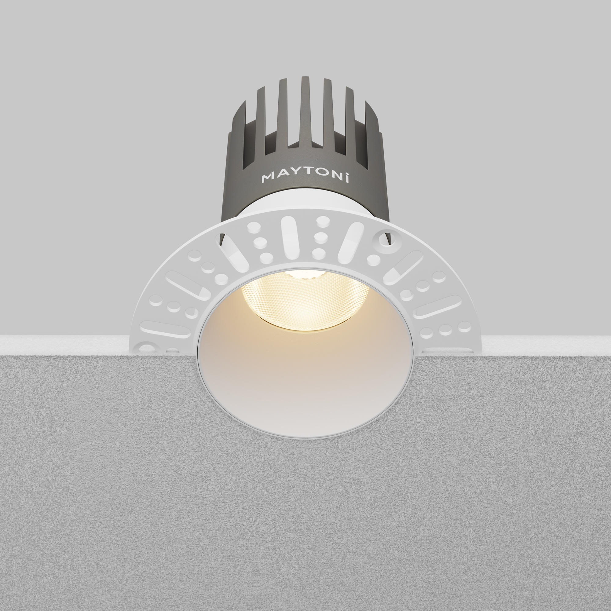 Corp de iluminat încastrat Dip Alb Aluminiu 15W MAYTONI DL122-15W-3K-TRS-W [8]