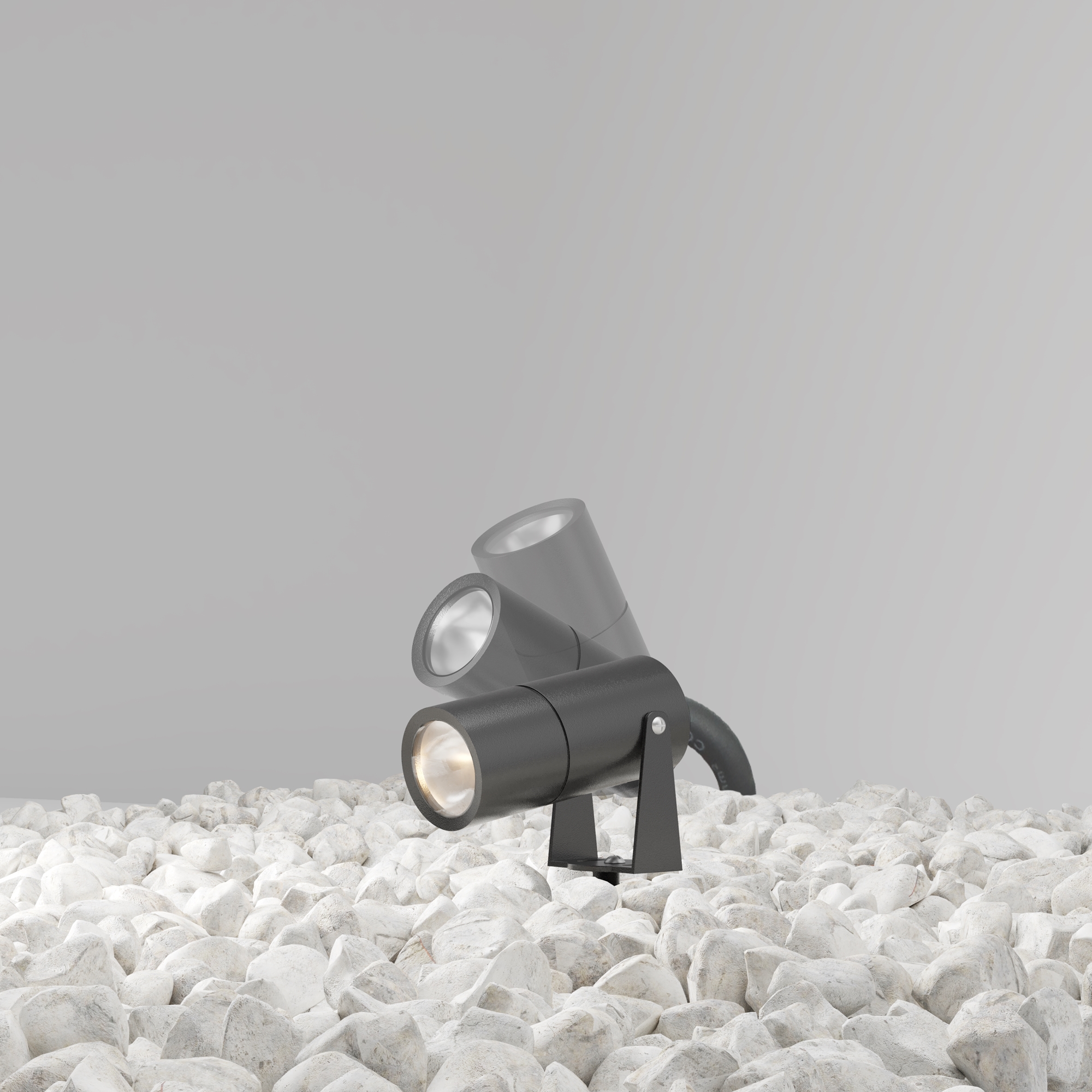 Corp de iluminat peisagistic Bern, Aluminiu Grafit, 5W, MAYTONI O050FL-L5GF3K [9]