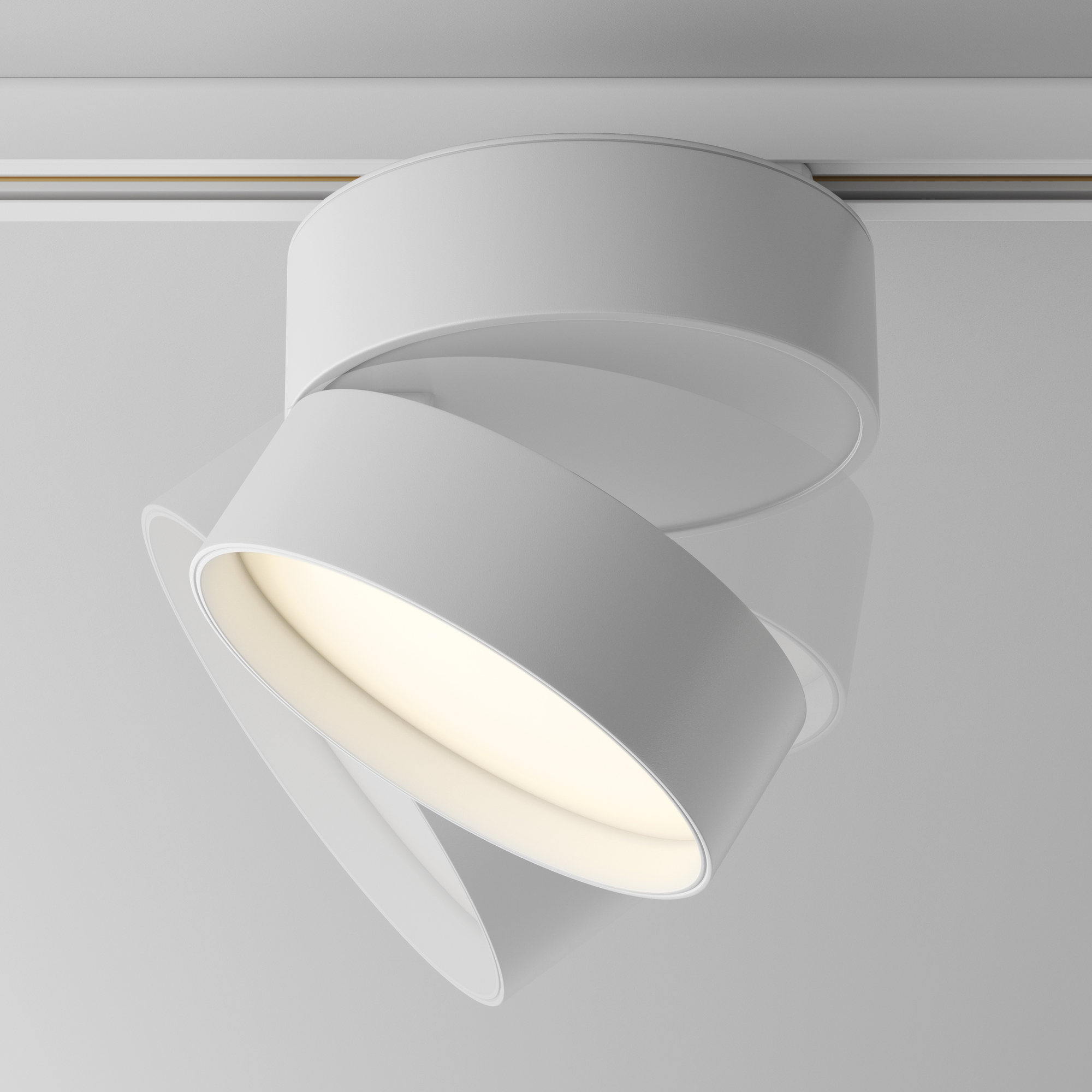 Corp de iluminat pe șină ONDA, Aluminiu Alb, 18W, MAYTONI TR007-1-18W3K-W-1 [10]