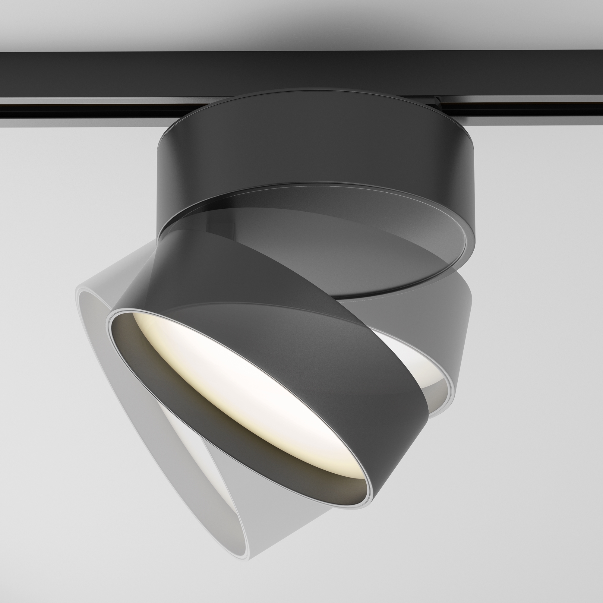 Corp de iluminat pe șină ONDA, Aluminiu Negru, 18W, MAYTONI TR007-1-18W3K-B-1 [10]