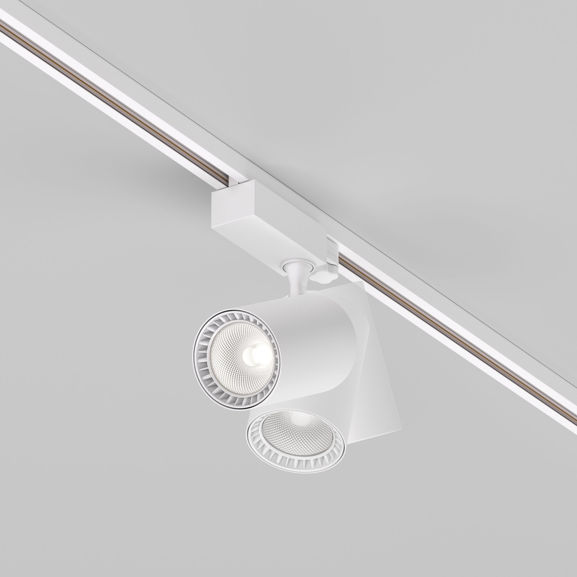 Corp de iluminat pe șină Vuoro, Aluminiu Alb, 26W, MAYTONI TR029-3-26W4K-S-W [8]
