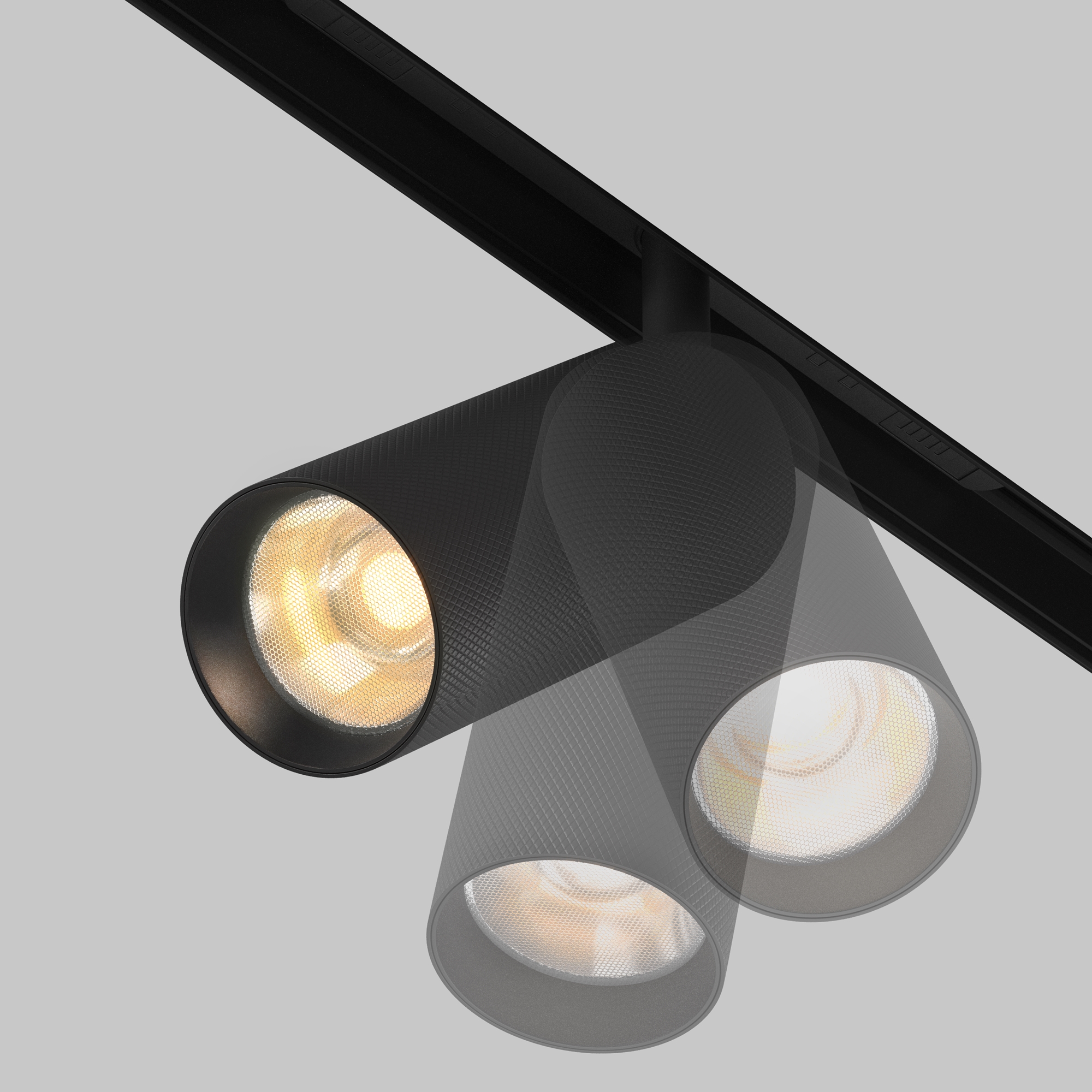 Corp de iluminat pe șină Artizan, Aluminiu Negru, 12W, MAYTONI TR097-2-12W2.7K-M-BB [9]