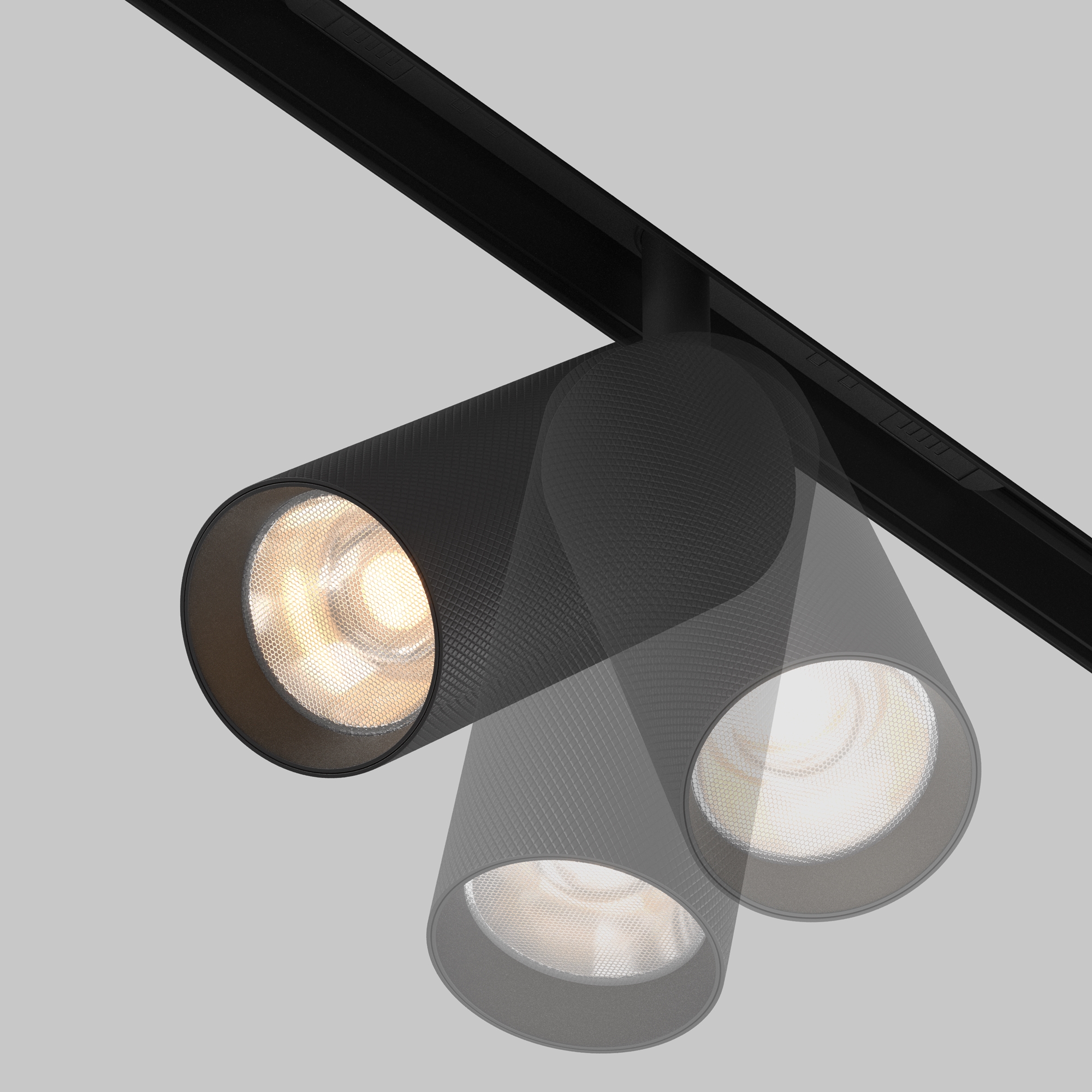 Corp de iluminat pe șină Artizan, Aluminiu Negru, 12W, MAYTONI TR097-2-12W3K-M-BB [10]