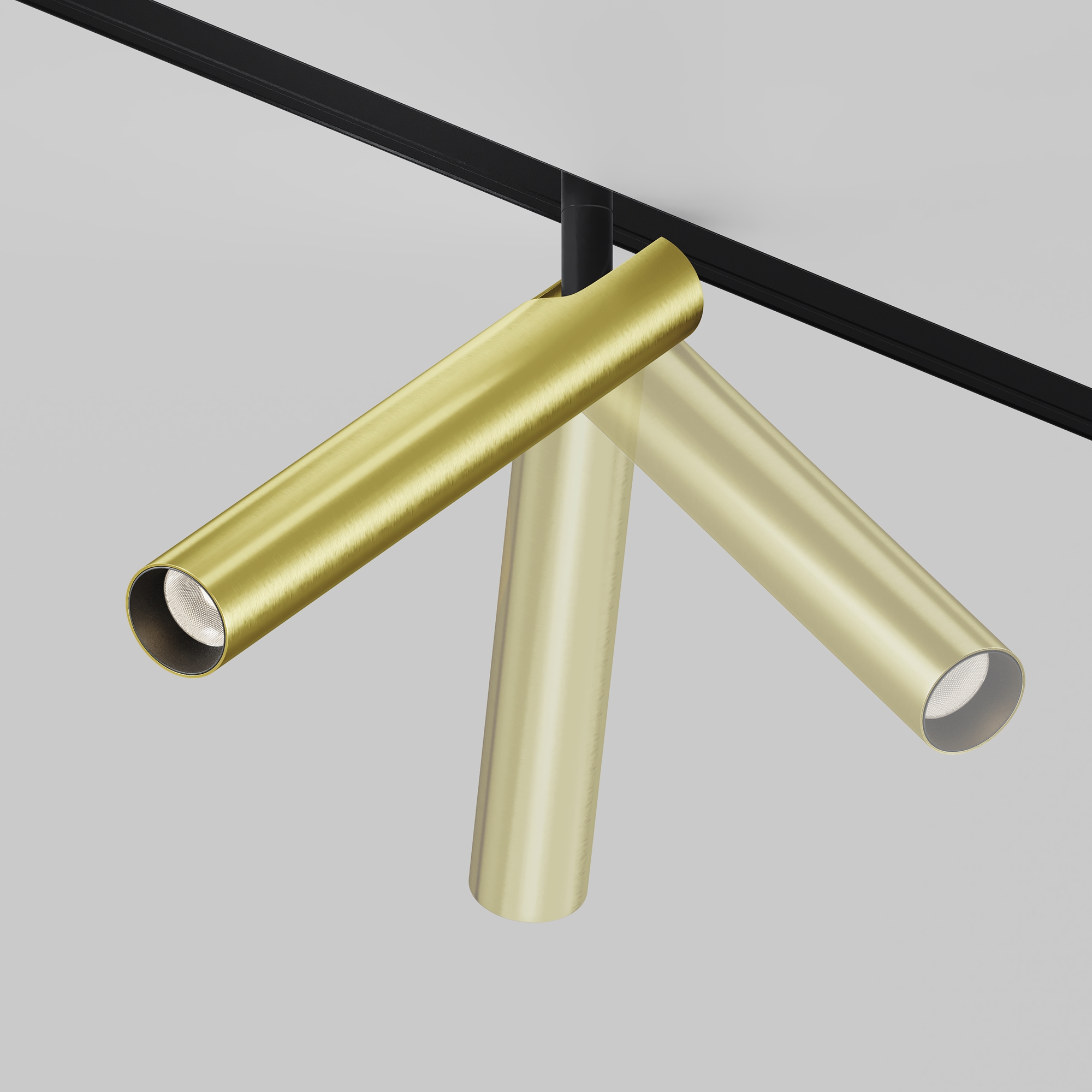 Corp de iluminat pe șină Focus T, Aluminiu Negru, 6W, MAYTONI TR141-2-6W3K-M-BS [10]