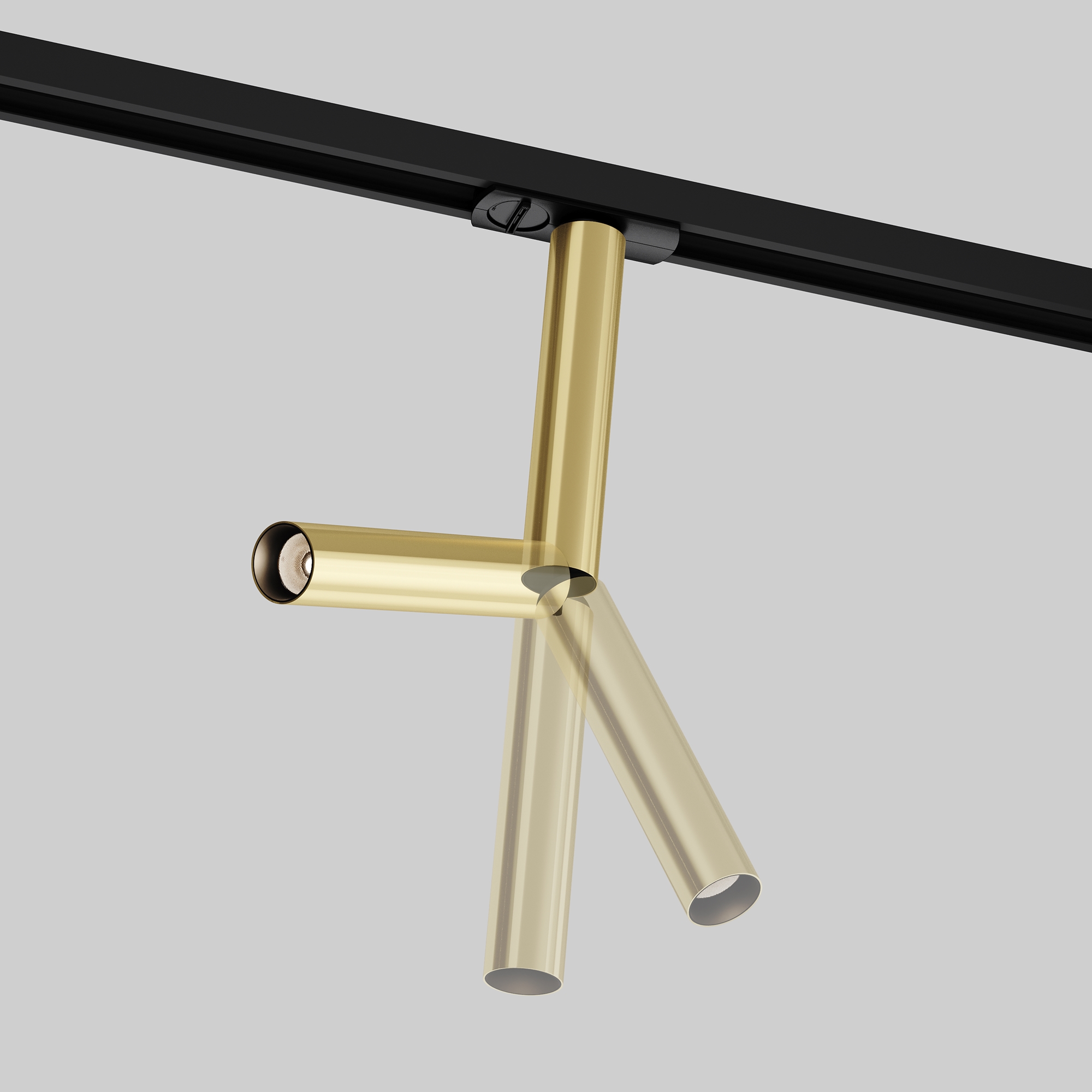 Corp de iluminat pe șină Focus Dual, Aluminiu Negru, 6W, MAYTONI TR142-1-6W3K-BS [10]