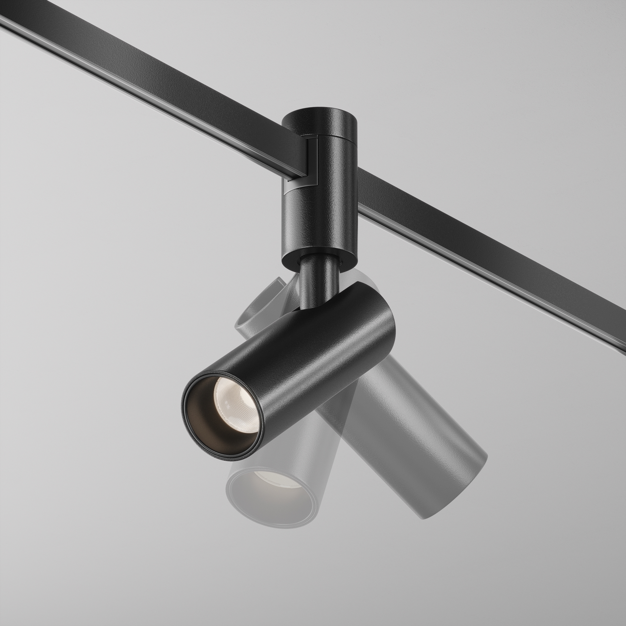 Corp de iluminat pe șină Focus Led Negru Aluminiu 5W MAYTONI TR144-1-5W3K-W-B-DE [11]