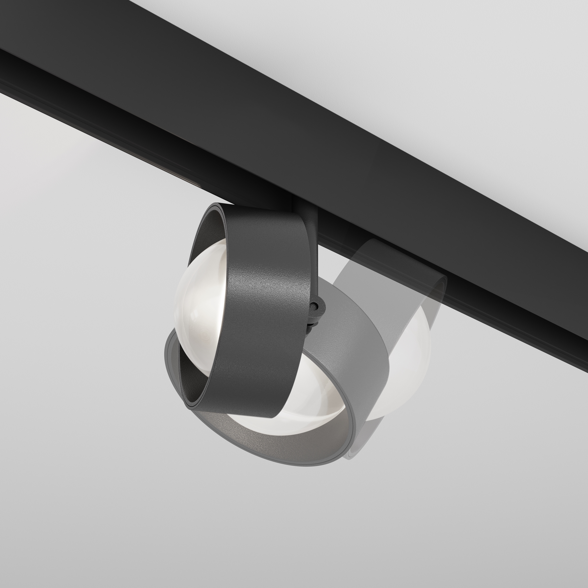 Corp de iluminat pe șină Lentilă, Aluminiu Negru, 15W, MAYTONI TR217-4-15WTW-DD2-B [12]