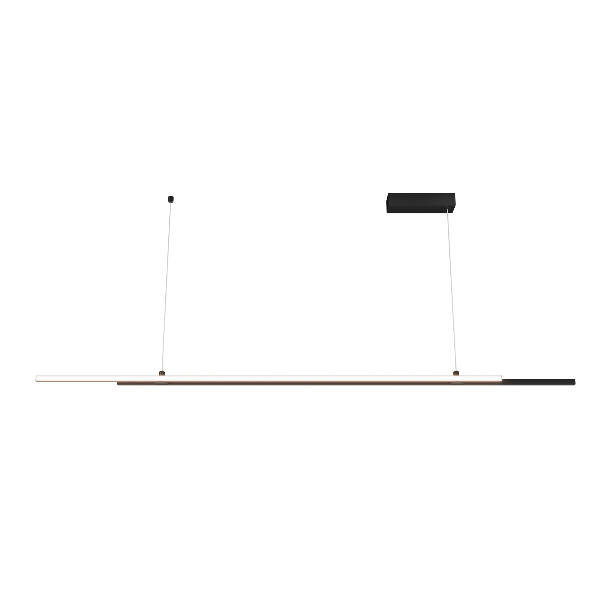 Produse - Corp de iluminat suspendat Halo, Aluminiu Negru, 48W, MAYTONI MOD005PL-L36BK