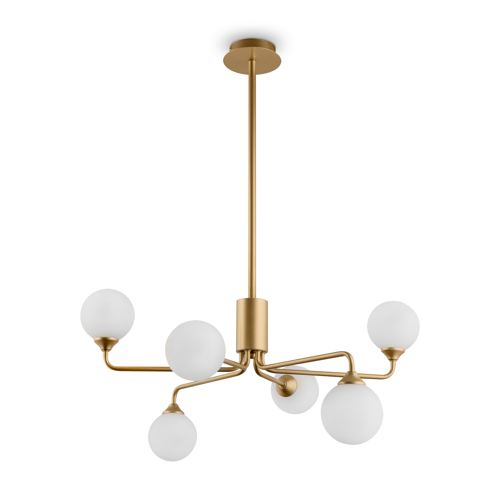 Iluminat - Candelabru Alexis, Metal Auriu mat, 40W, MAYTONI MOD044PL-06MG